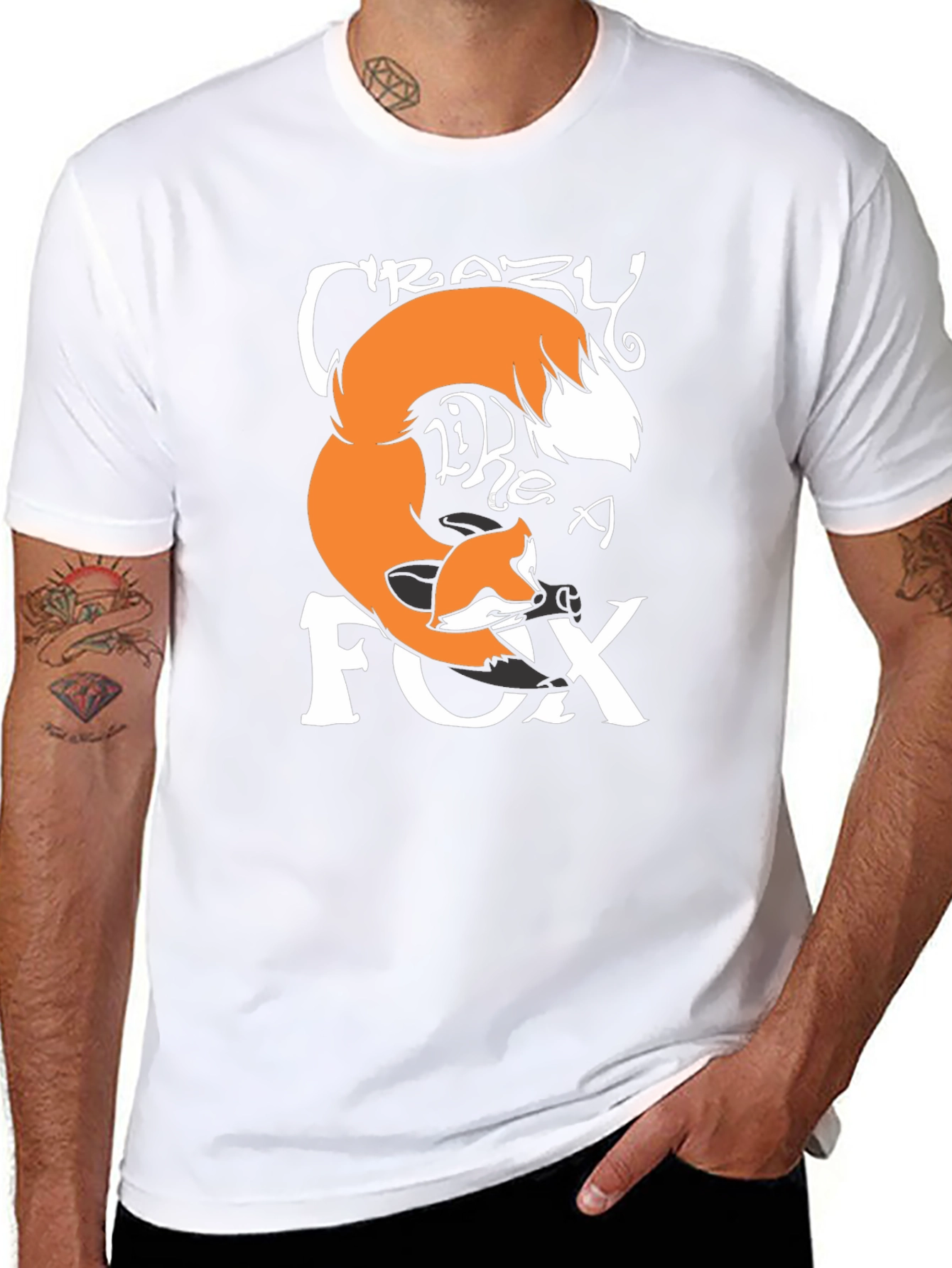 Crazy Like A Fox Graphic T-Shirt