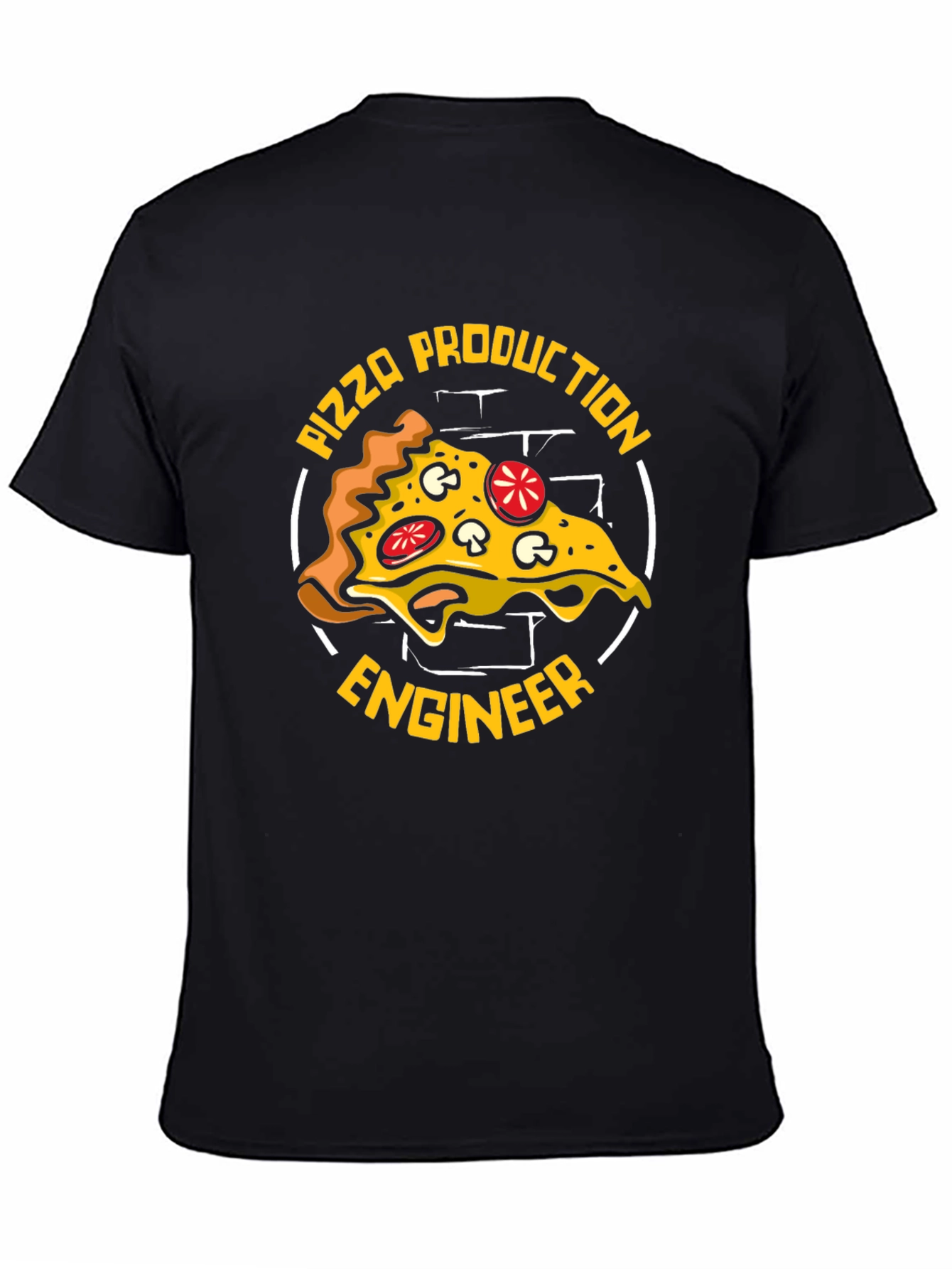 Pizza Production Engineer Graphic T-Shirt