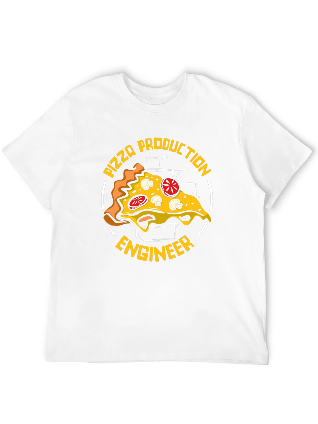Pizza Production Engineer Graphic T-Shirt