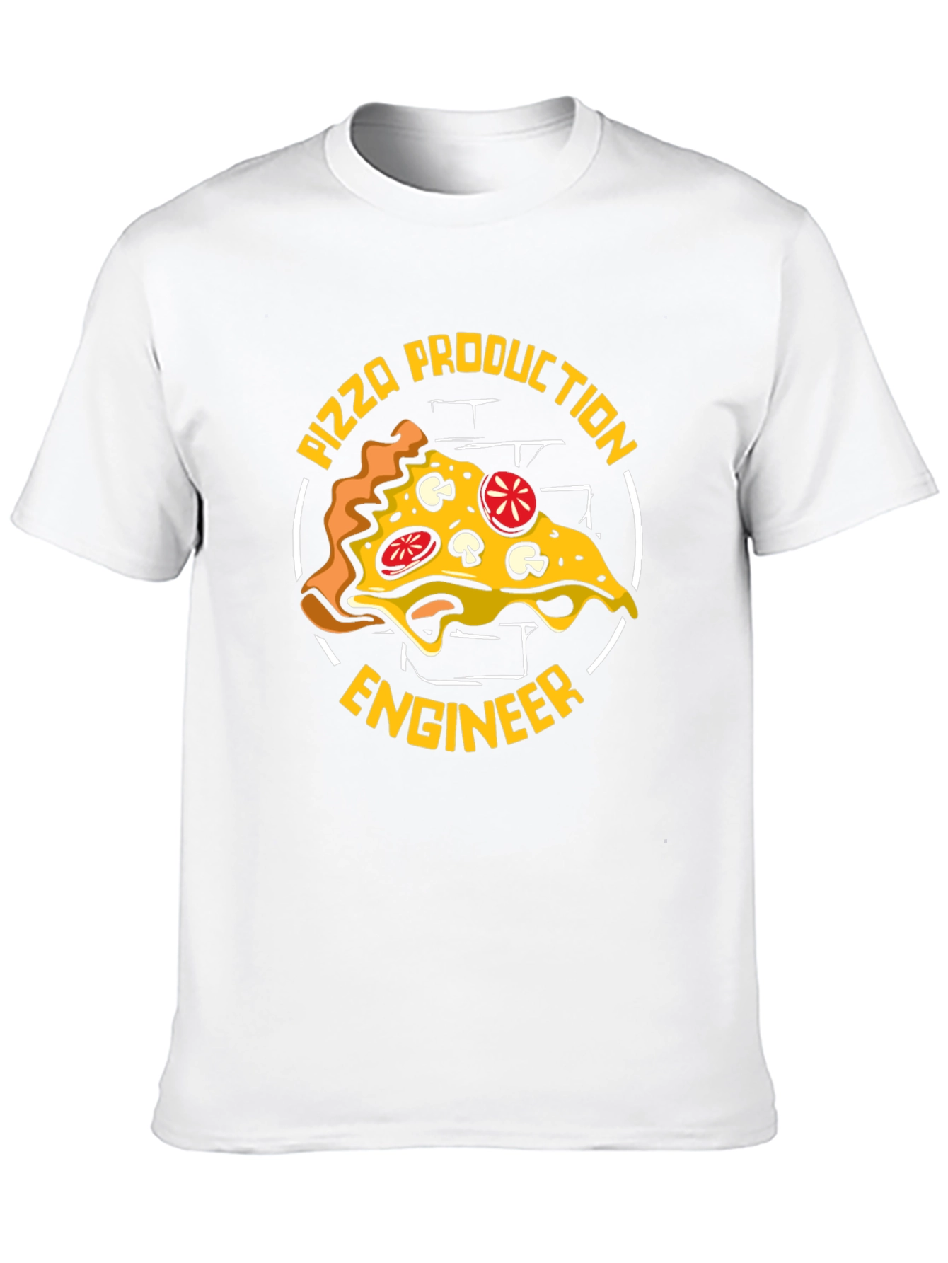 Pizza Production Engineer Graphic T-Shirt