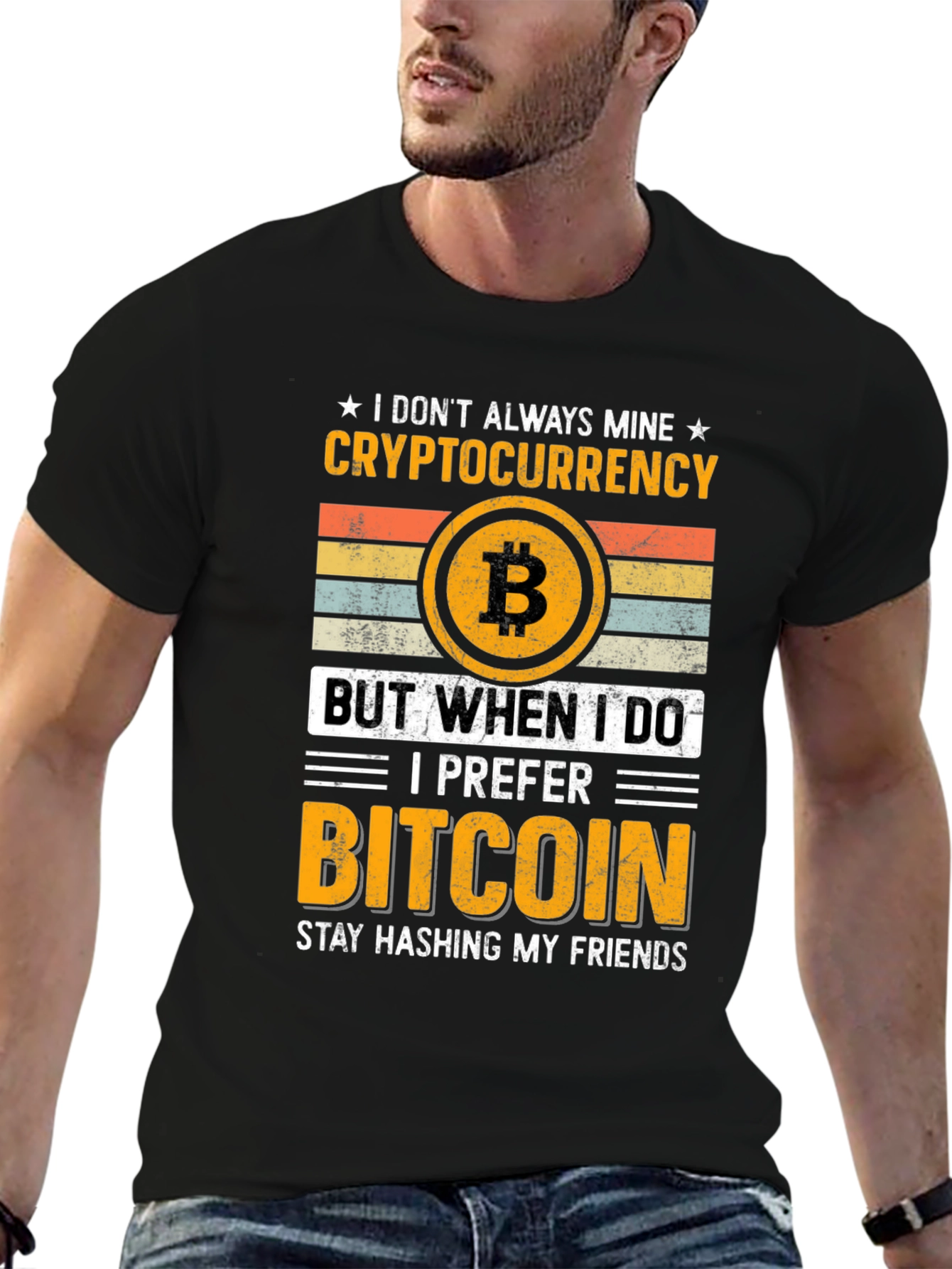 Bitcoin Cryptocurrency T-Shirt