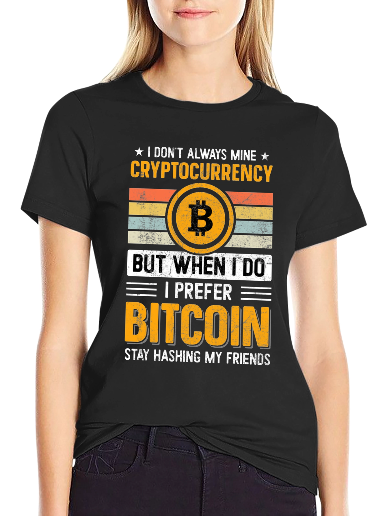 Bitcoin Cryptocurrency T-Shirt