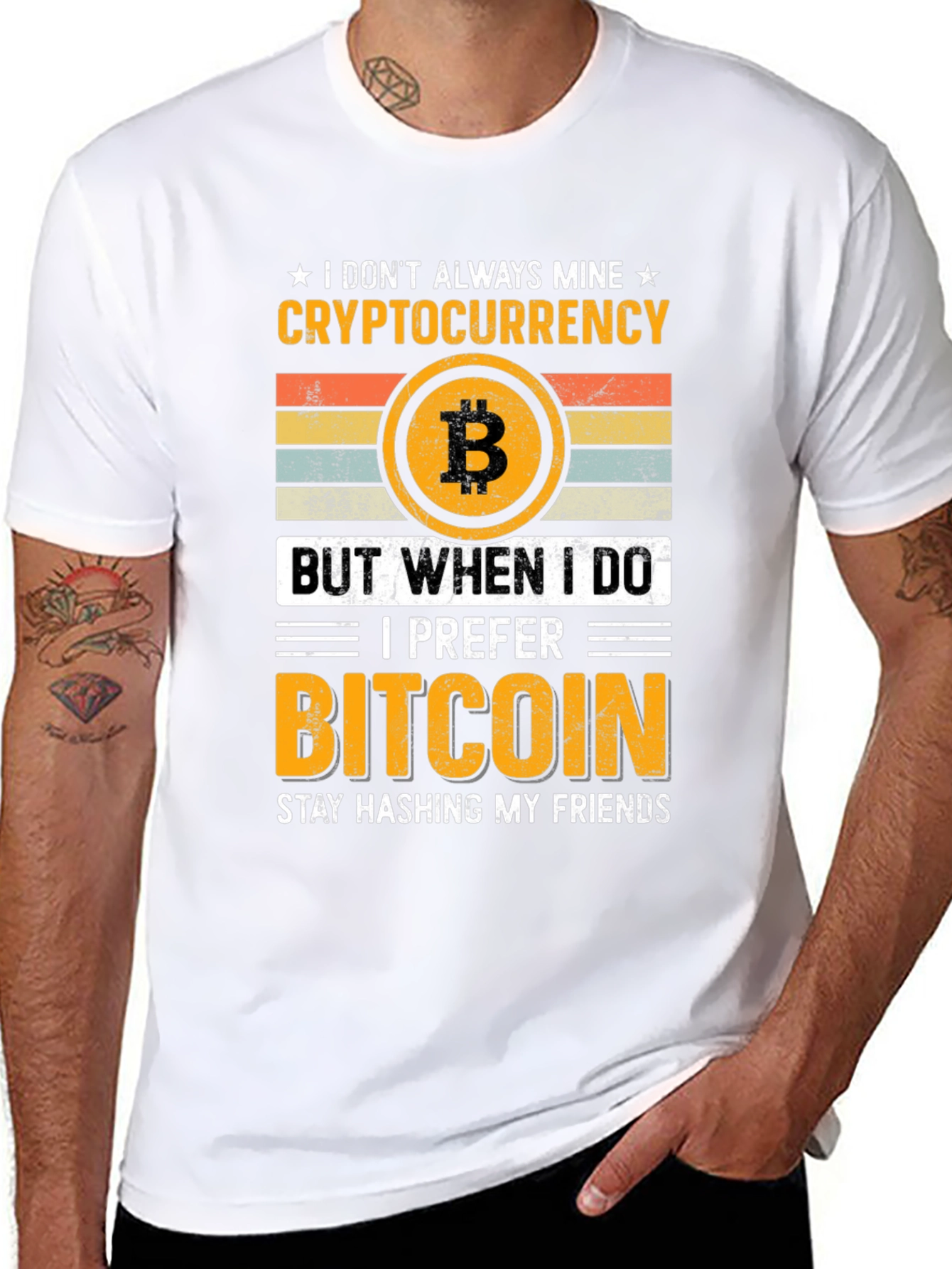 Bitcoin Cryptocurrency T-Shirt