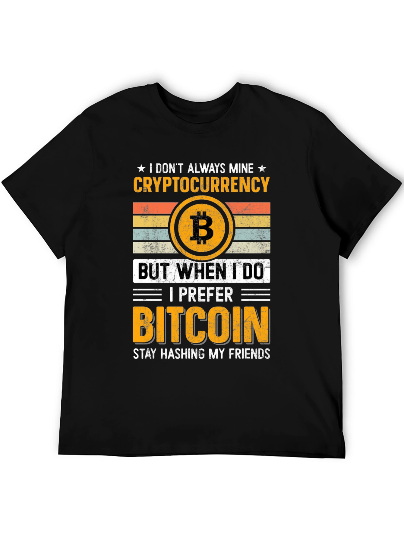 Bitcoin Cryptocurrency T-Shirt