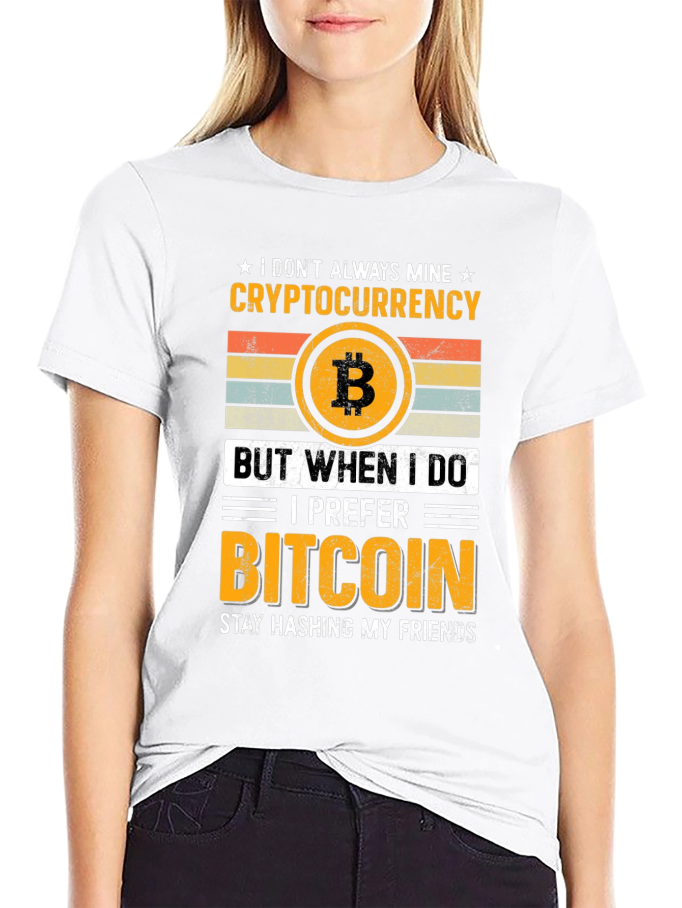 Bitcoin Cryptocurrency T-Shirt