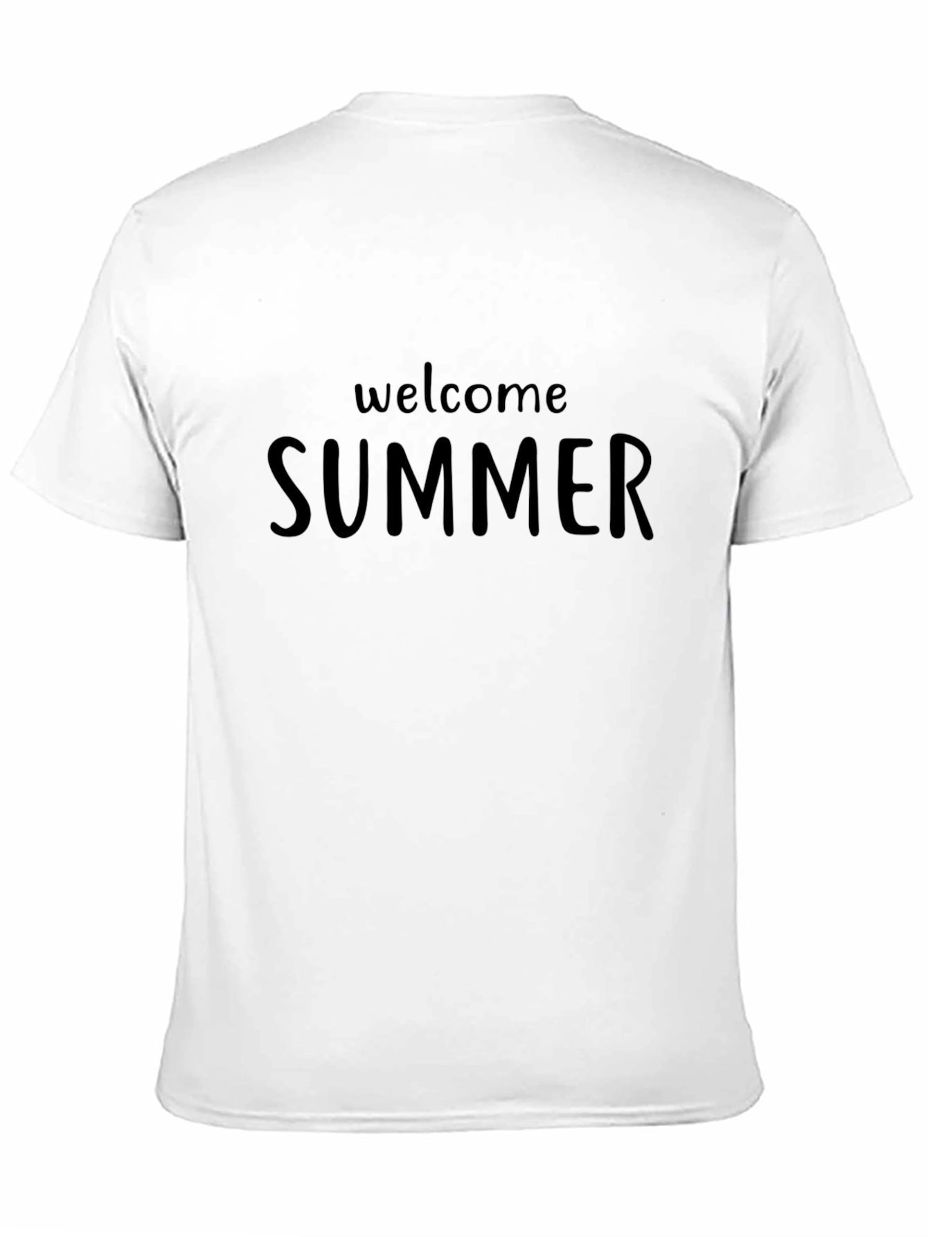 Welcome Summer Black Graphic Tee