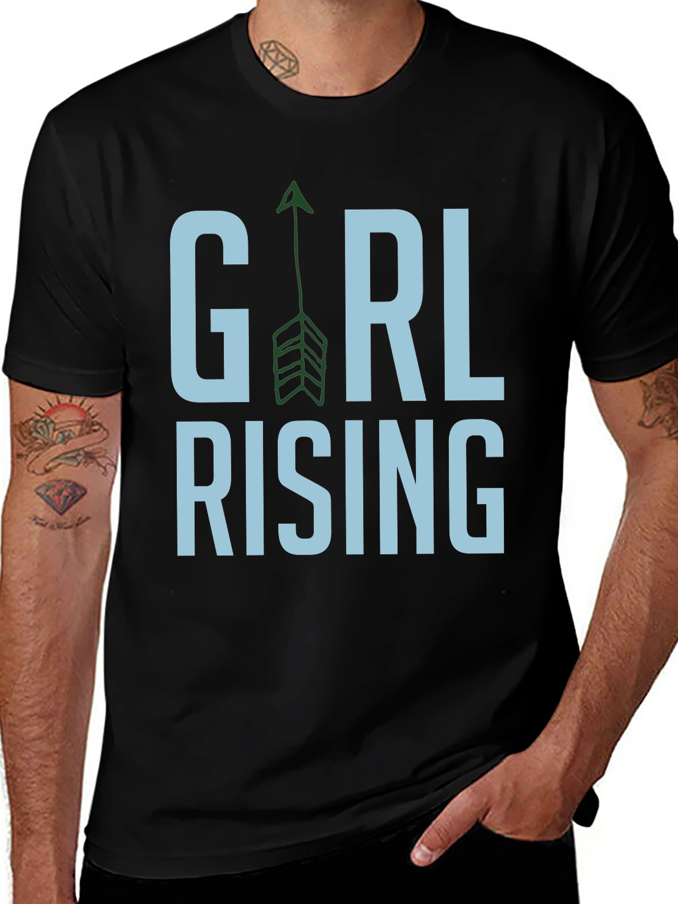 Girl Rising Arrow Graphic Tee - Unisex