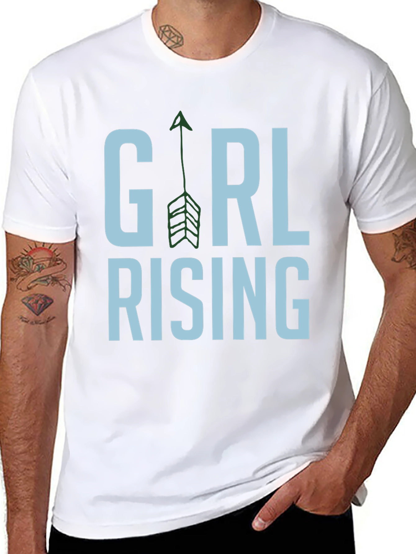Girl Rising Arrow Graphic Tee - Unisex
