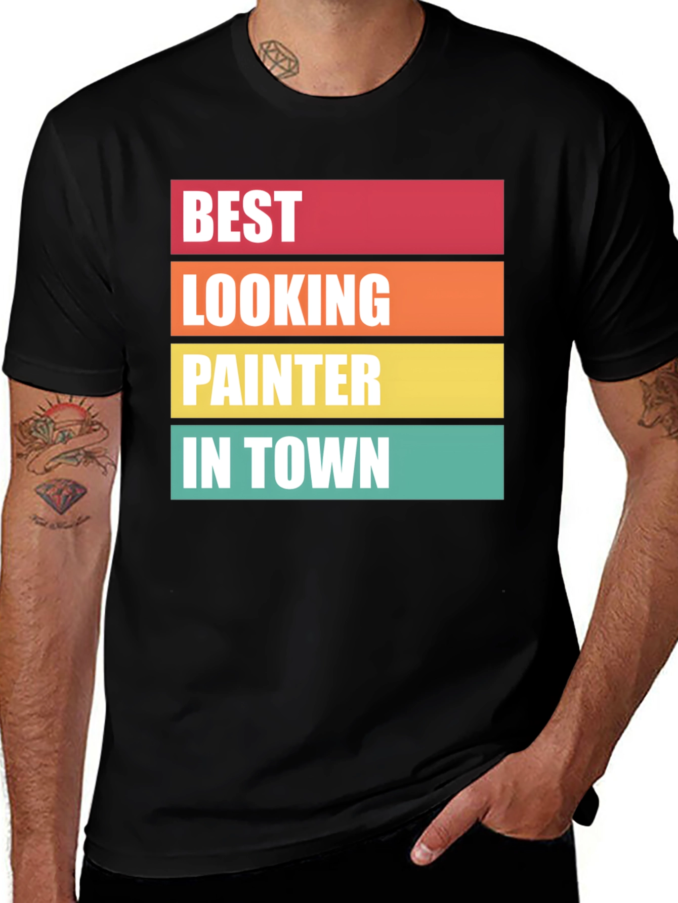 Best Looking Painter T-Shirt