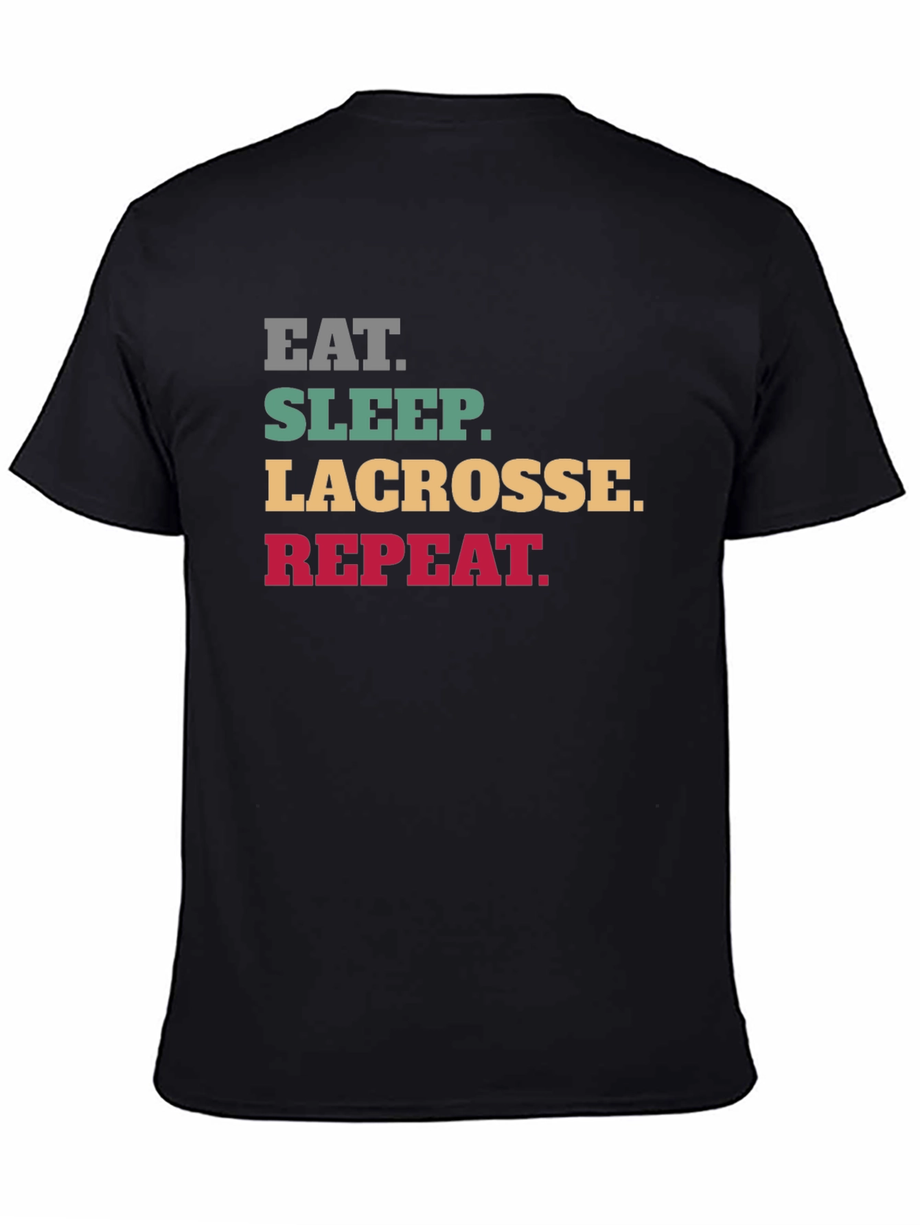 Eat Sleep Lacrosse Repeat T-Shirt