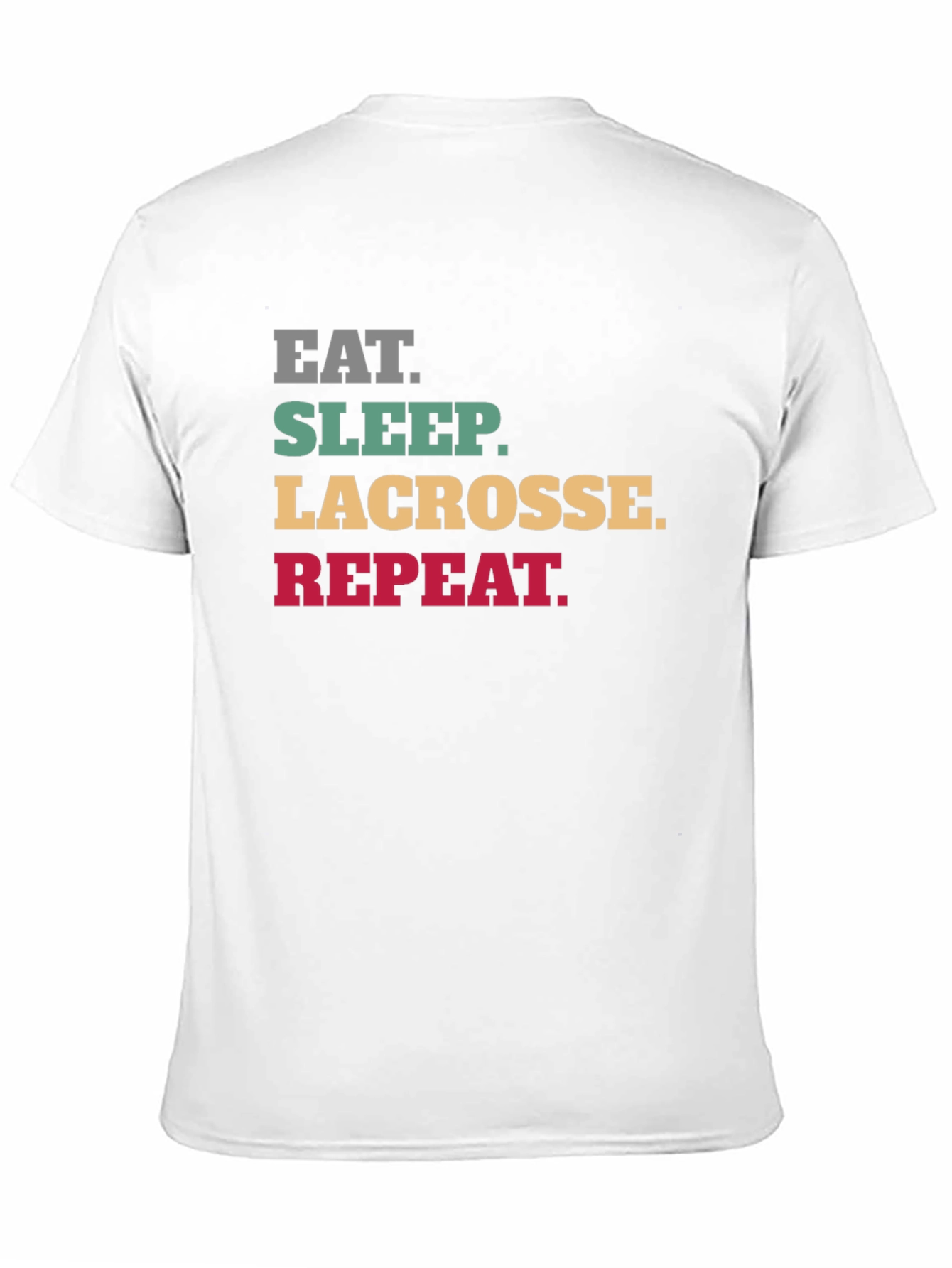 Eat Sleep Lacrosse Repeat T-Shirt