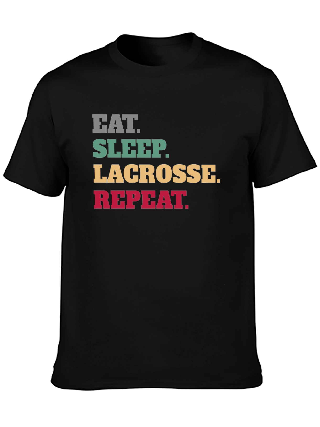 Eat Sleep Lacrosse Repeat T-Shirt
