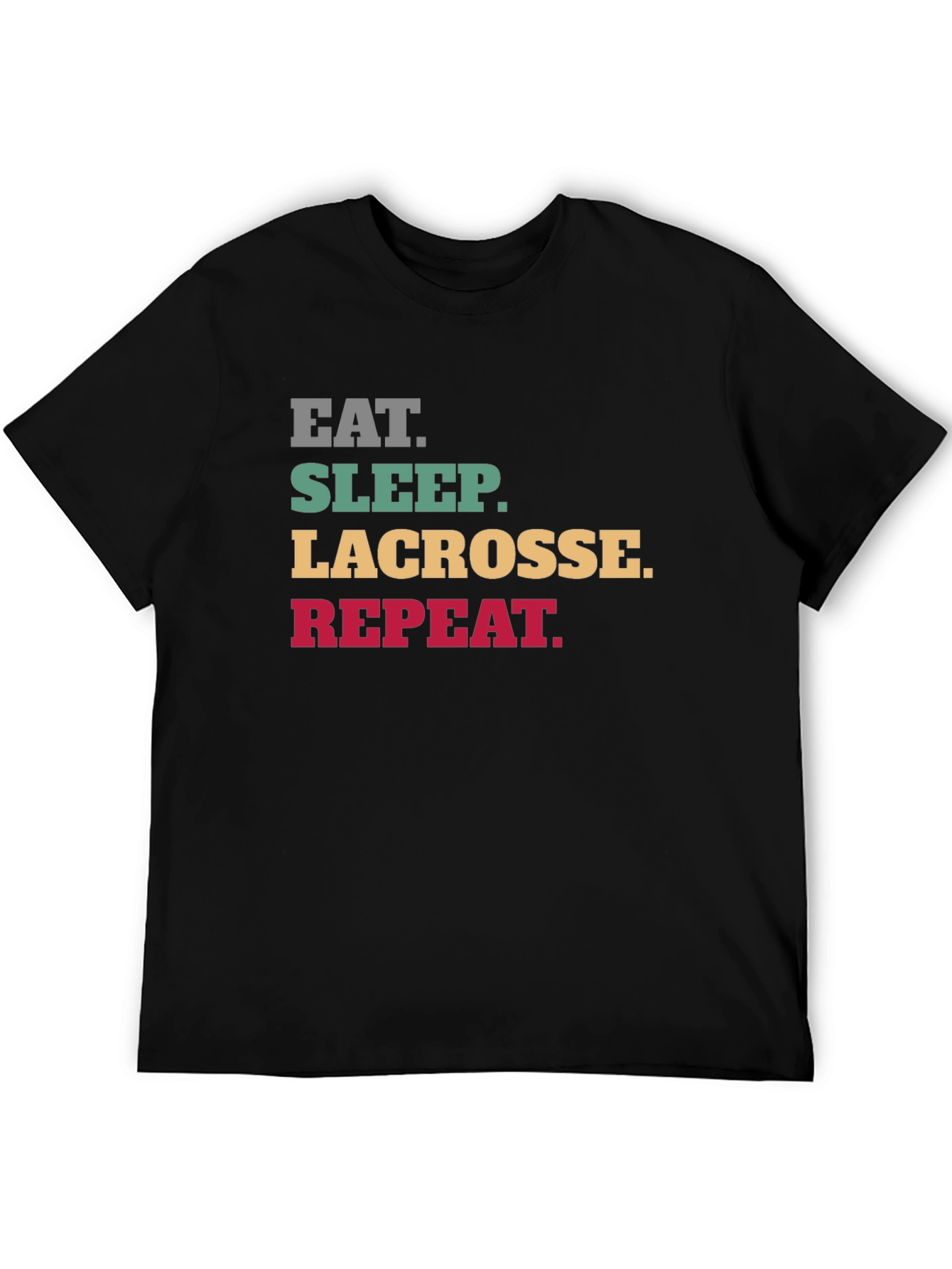 Eat Sleep Lacrosse Repeat T-Shirt