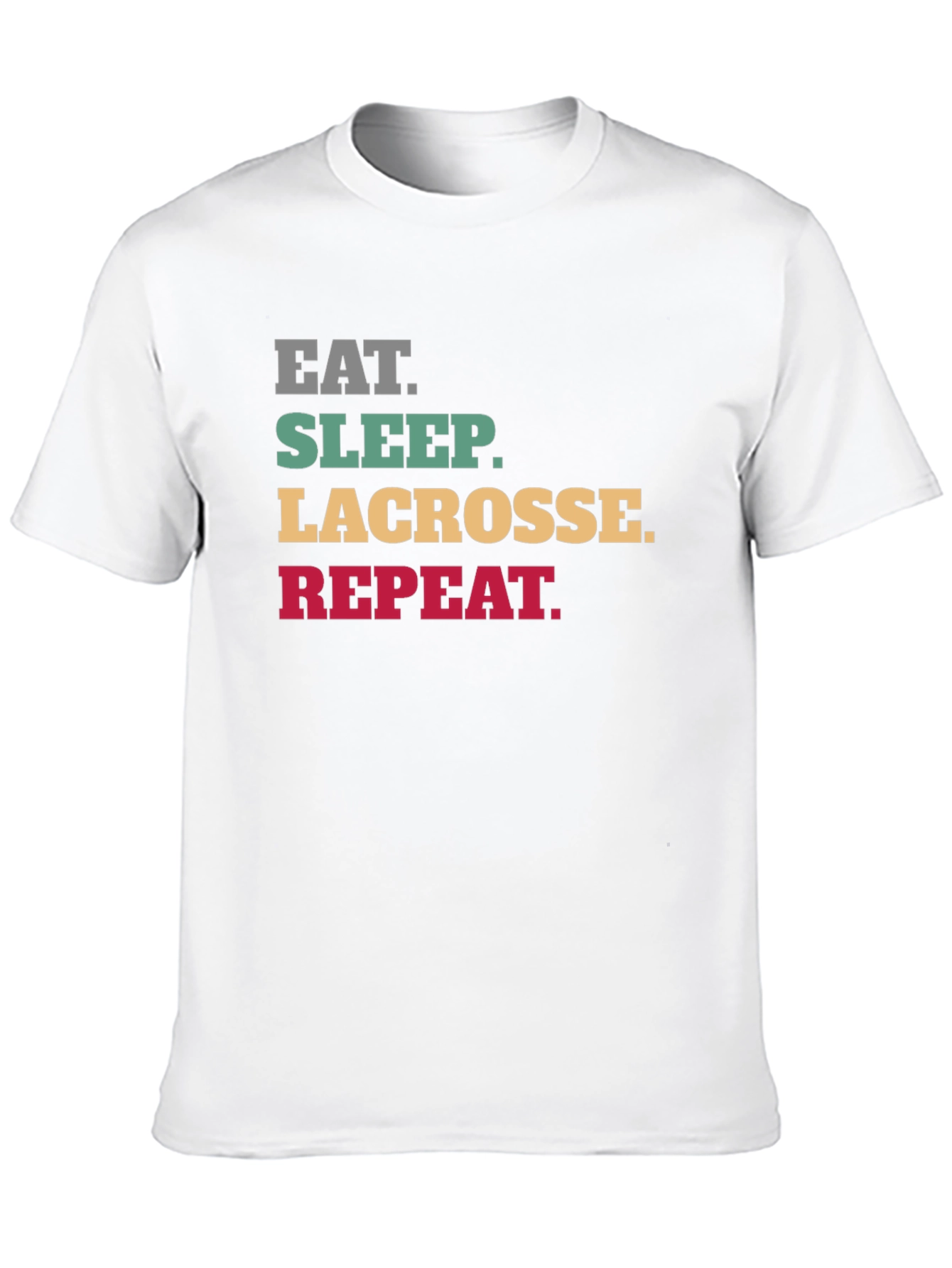 Eat Sleep Lacrosse Repeat T-Shirt