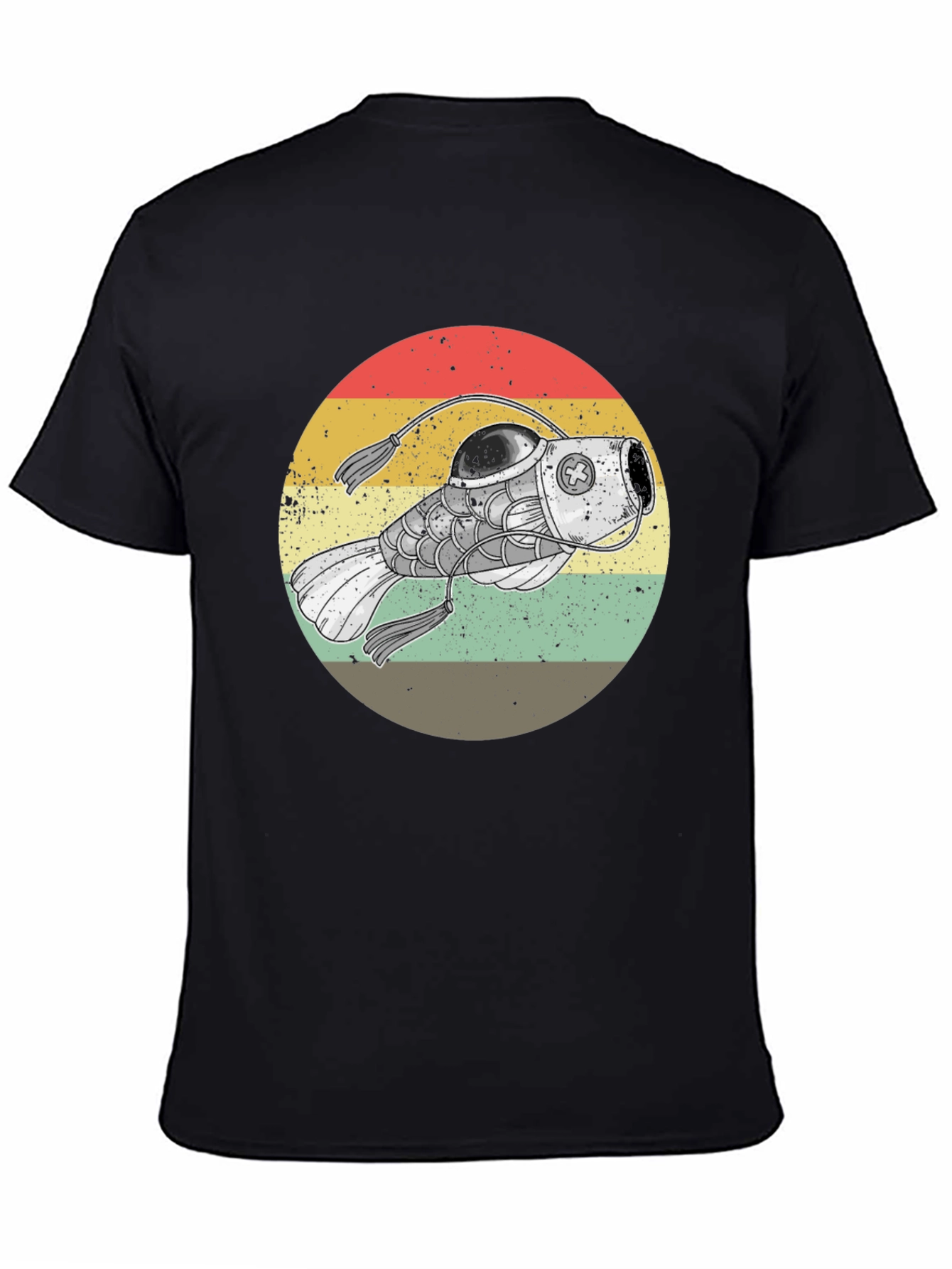 Retro Steampunk Angler Fish Graphic Tee