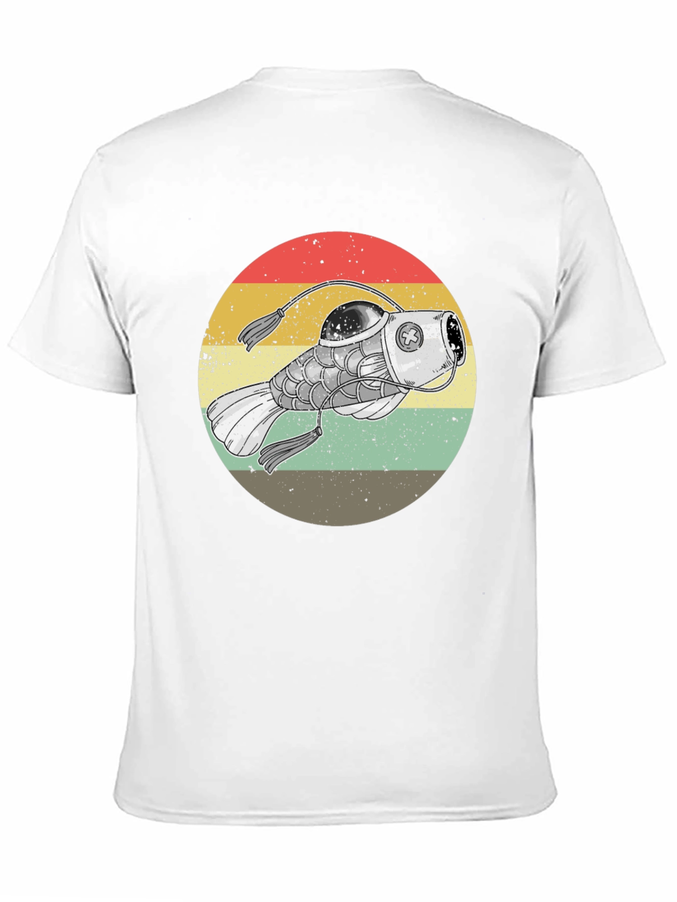 Retro Steampunk Angler Fish Graphic Tee