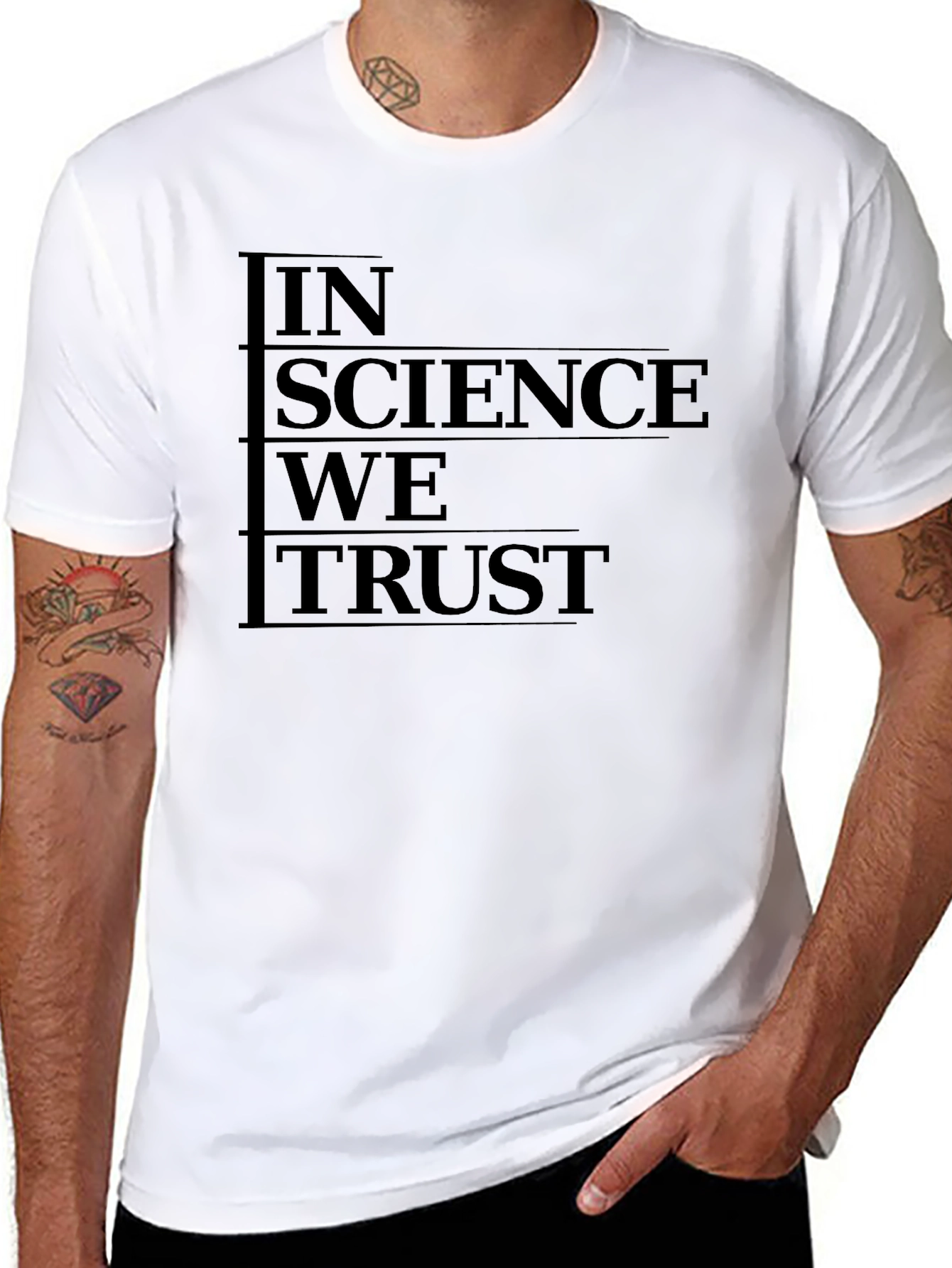 In Science We Trust Graphic T-Shirt