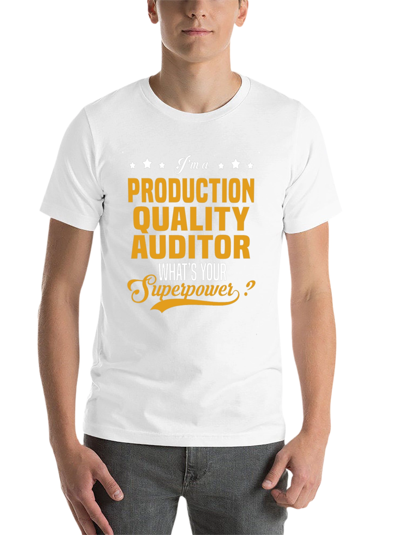 Production Quality Auditor T-Shirt - Superpower Tee