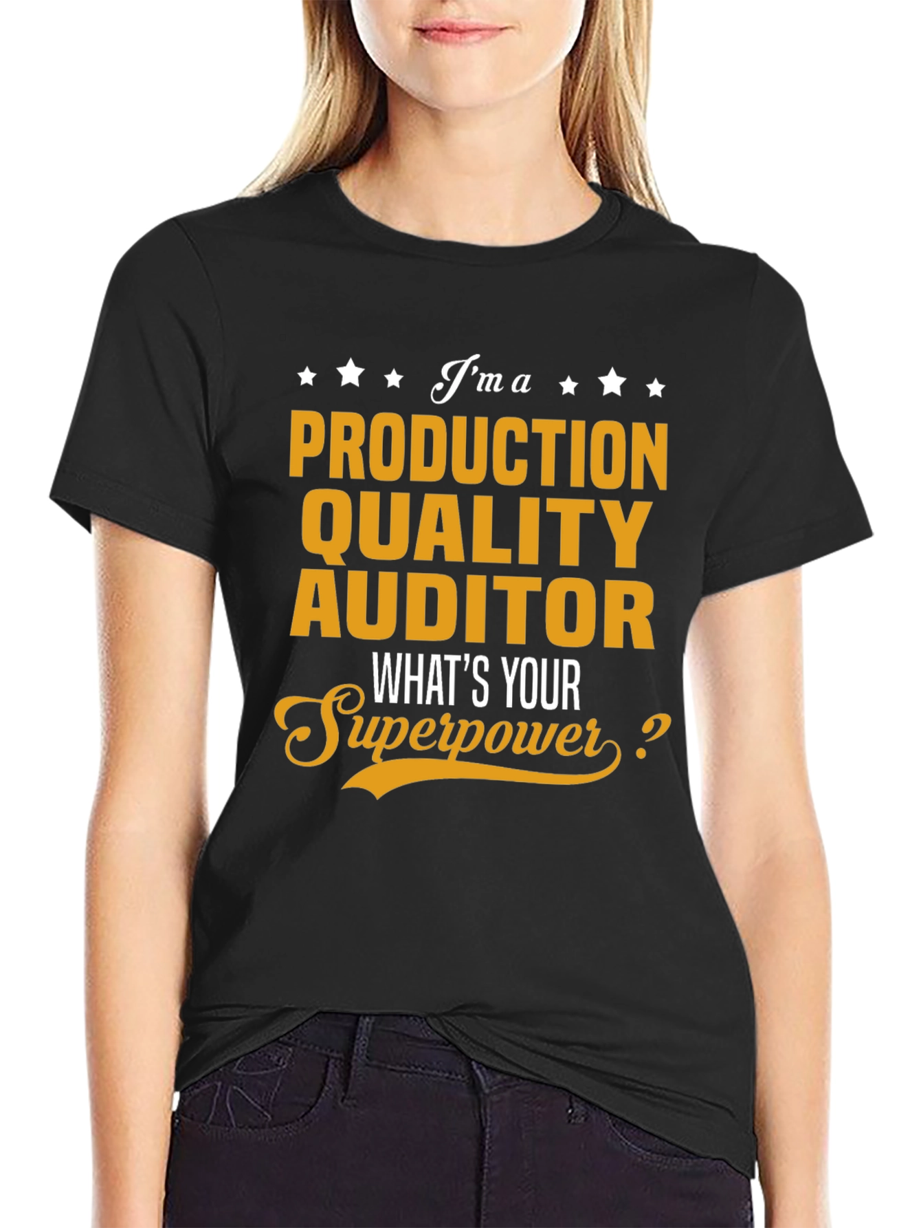 Production Quality Auditor T-Shirt - Superpower Tee