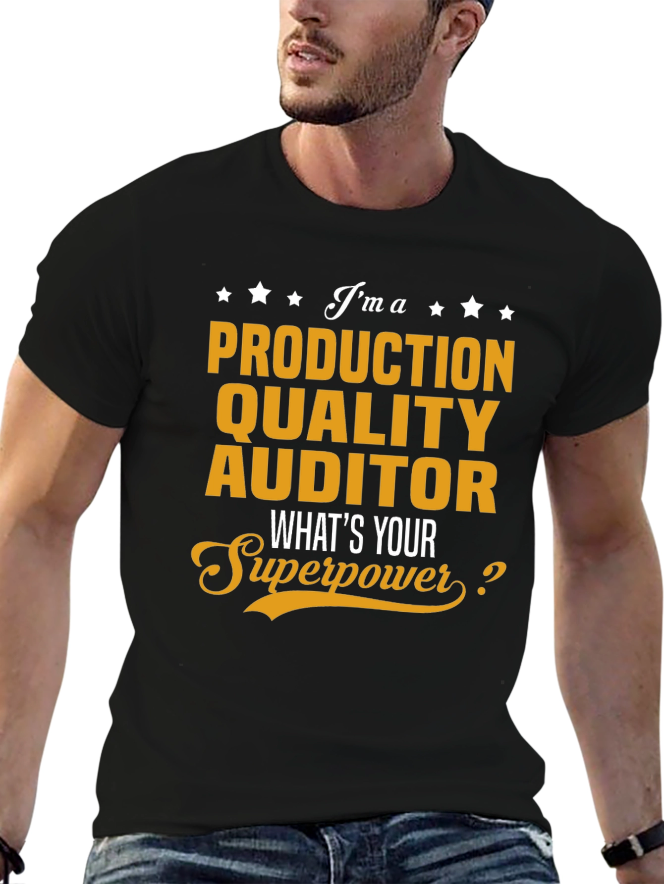 Production Quality Auditor T-Shirt - Superpower Tee