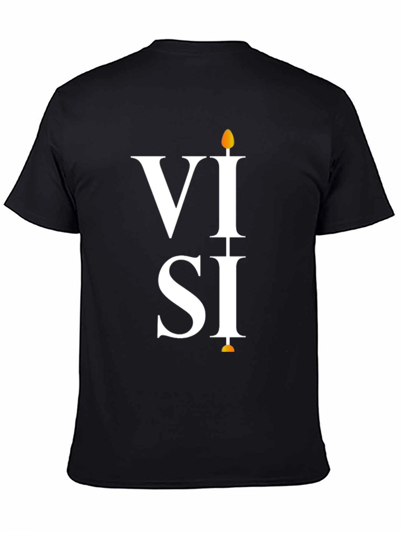 Visi Candle Graphic T-Shirt - Modern Streetwear