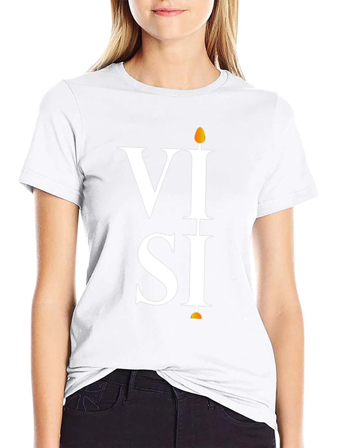 Visi Candle Graphic T-Shirt - Modern Streetwear