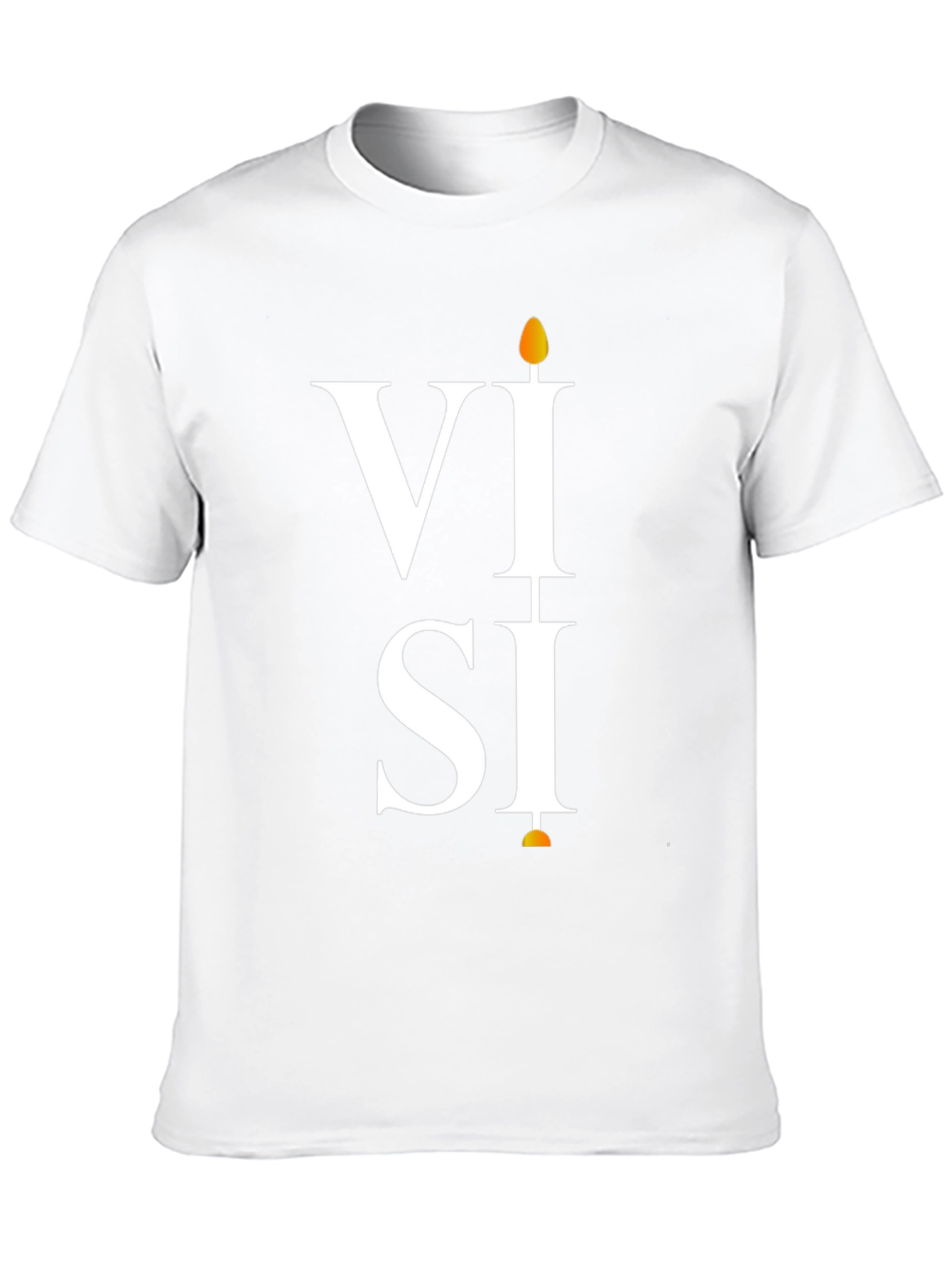 Visi Candle Graphic T-Shirt - Modern Streetwear