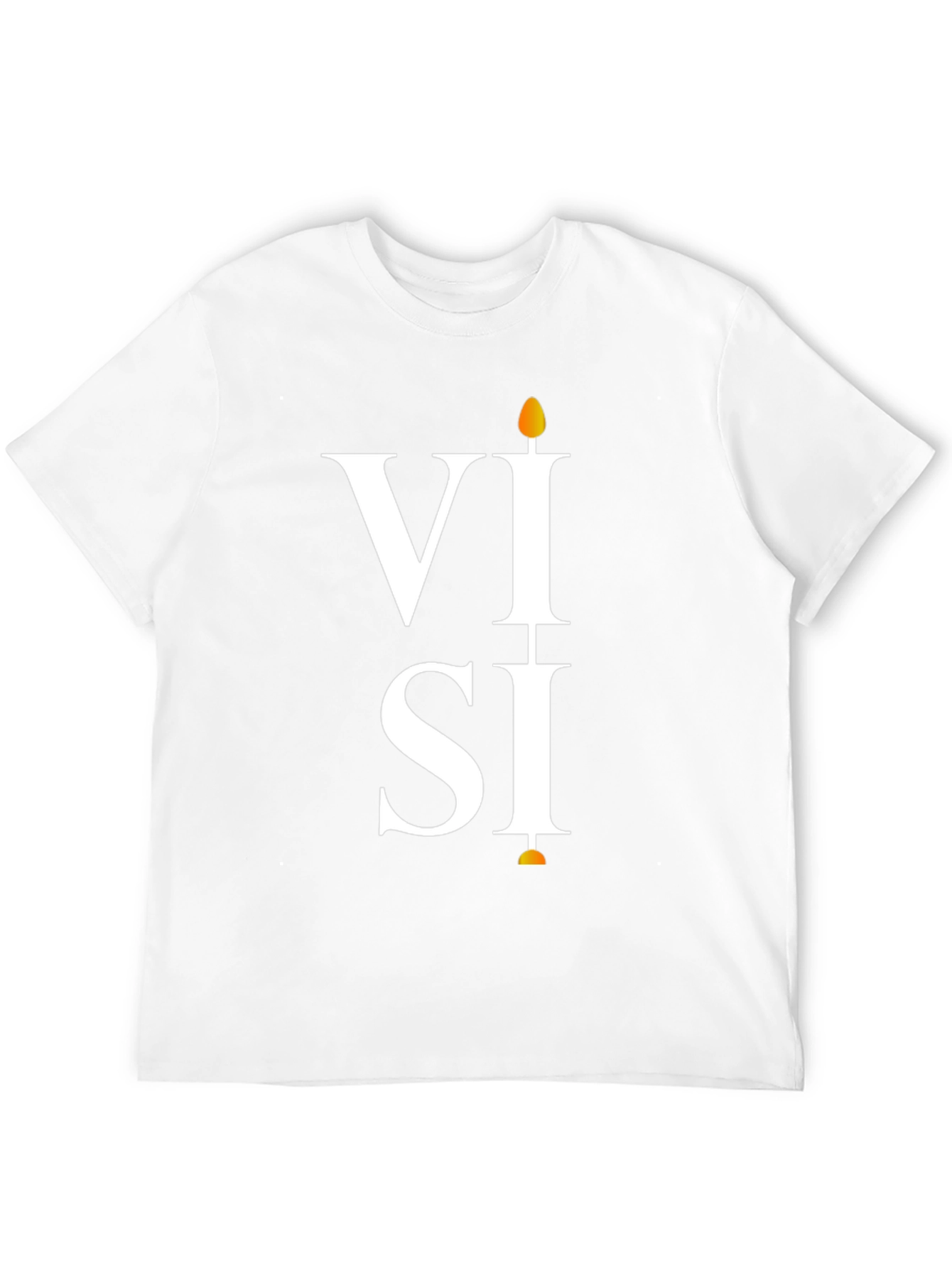 Visi Candle Graphic T-Shirt - Modern Streetwear