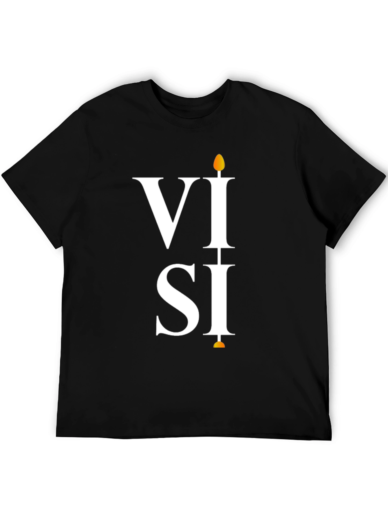 Visi Candle Graphic T-Shirt - Modern Streetwear
