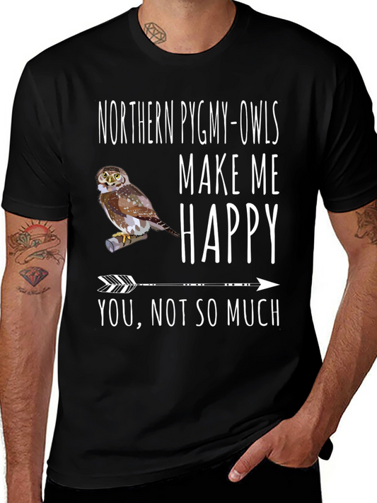 Northern Pygmy-Owls T-Shirt - Owl Lover Gift