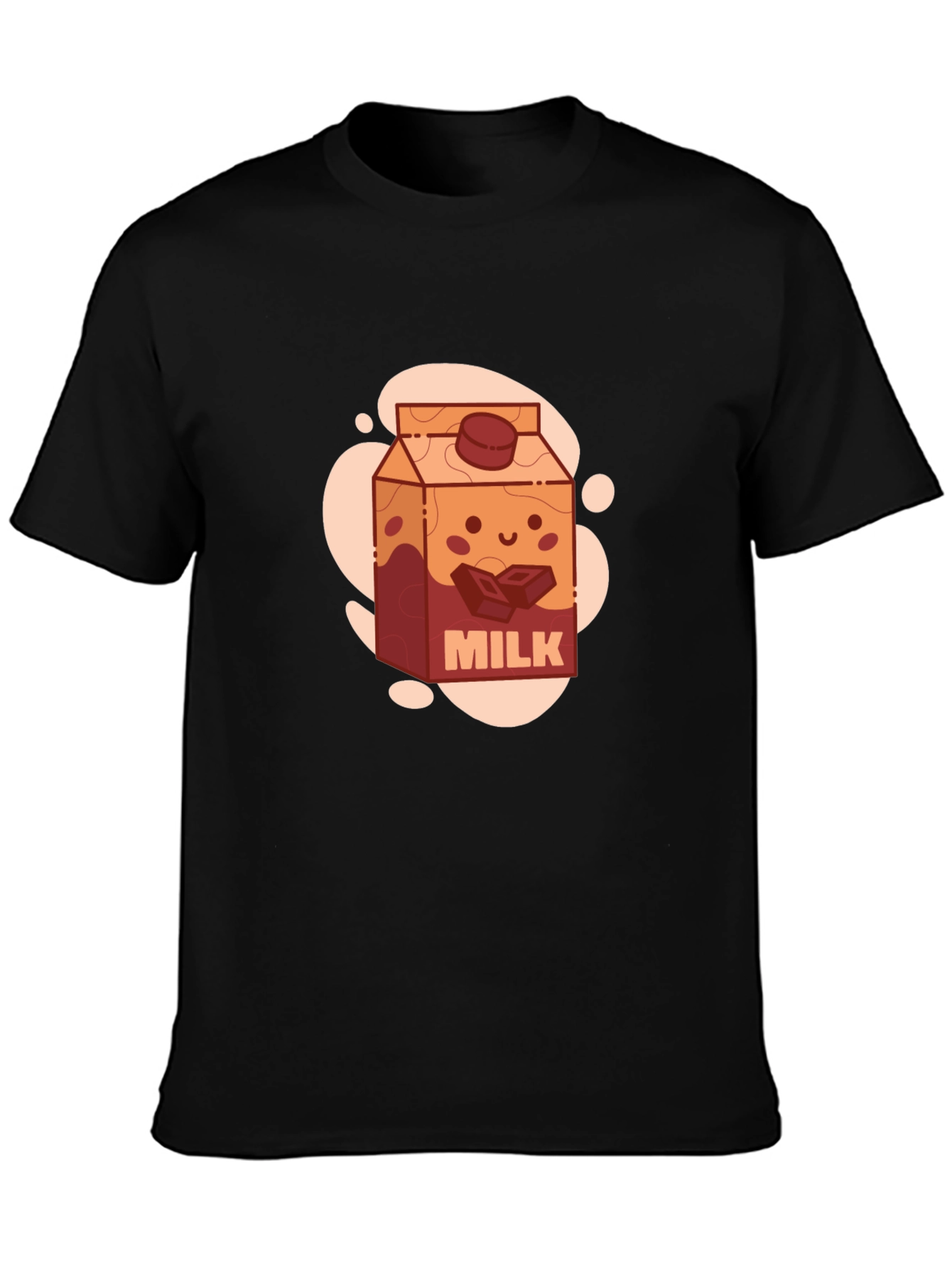 Chocolate Milk Cartoon T-Shirt