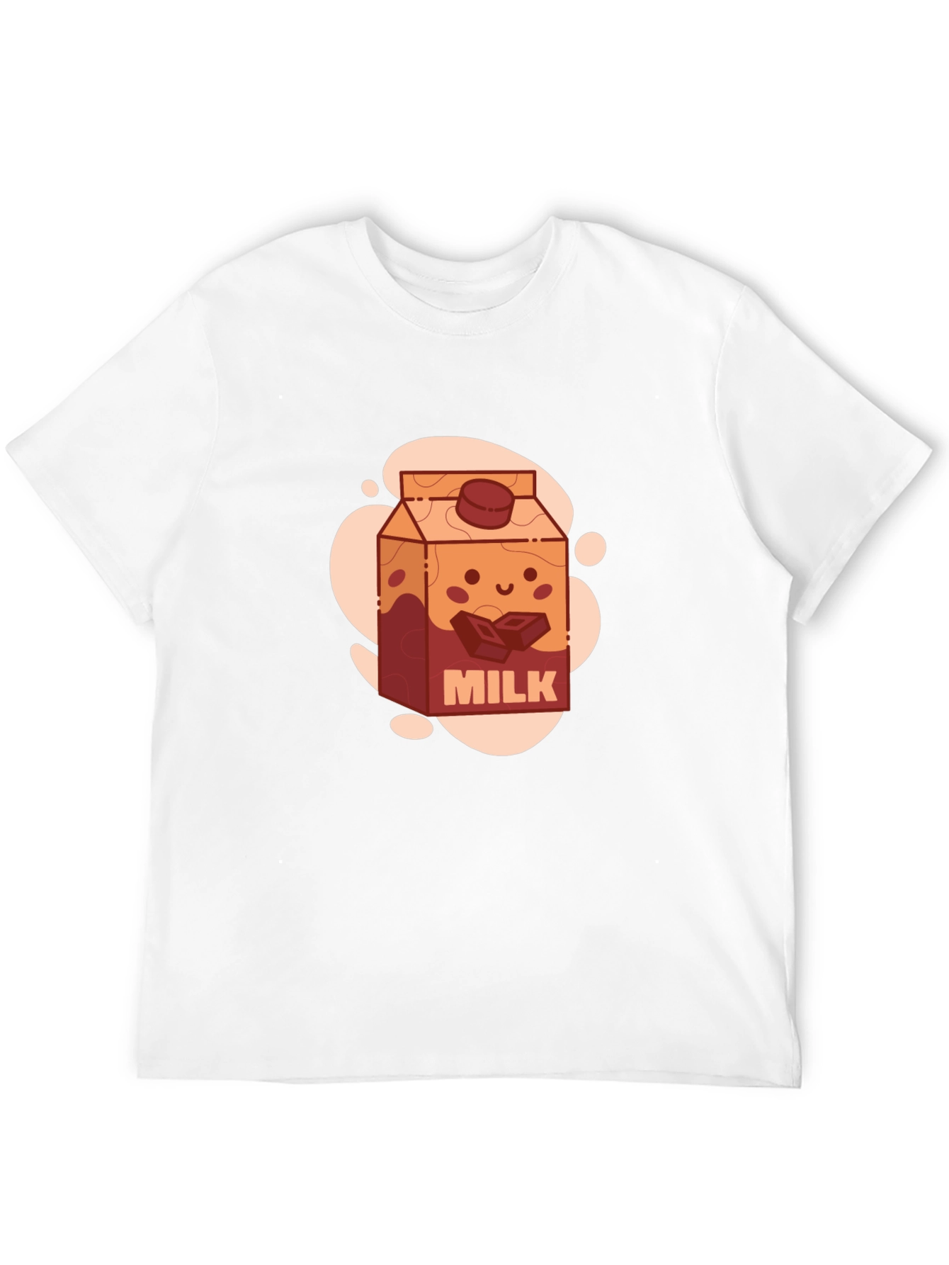Chocolate Milk Cartoon T-Shirt