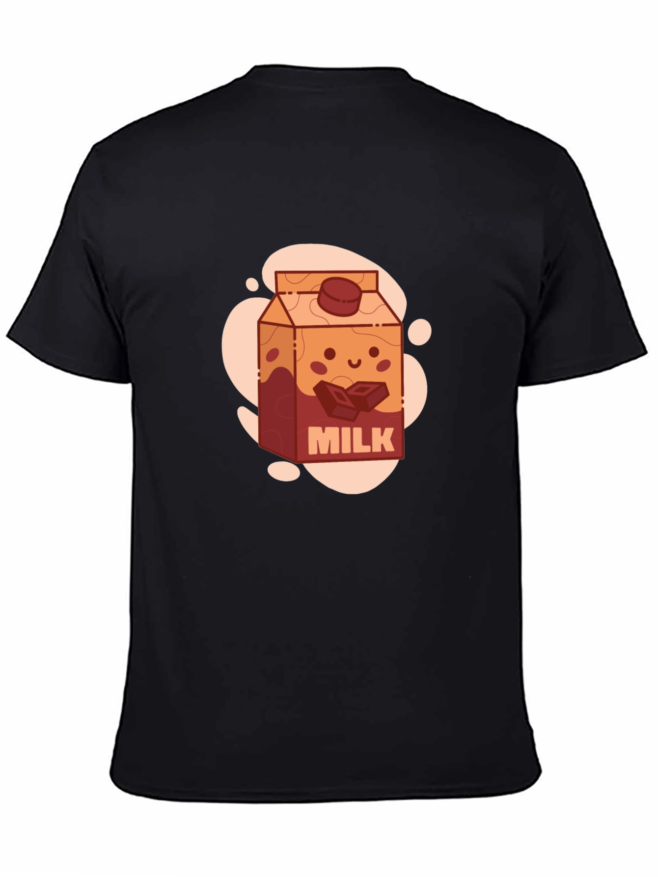 Chocolate Milk Cartoon T-Shirt