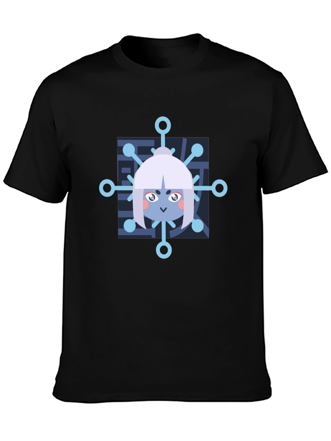 Anime Snowflake Graphic T-Shirt