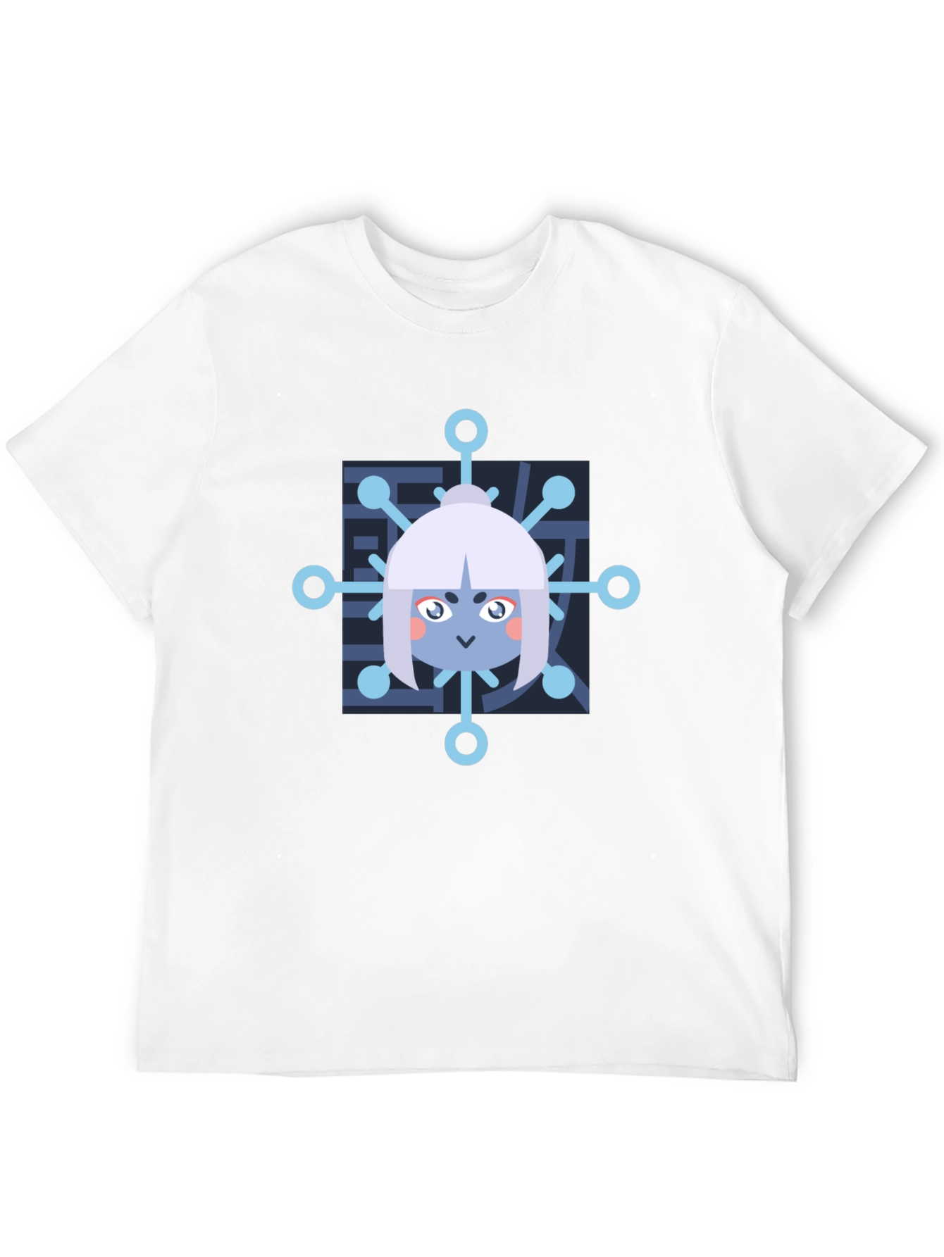 Anime Snowflake Graphic T-Shirt