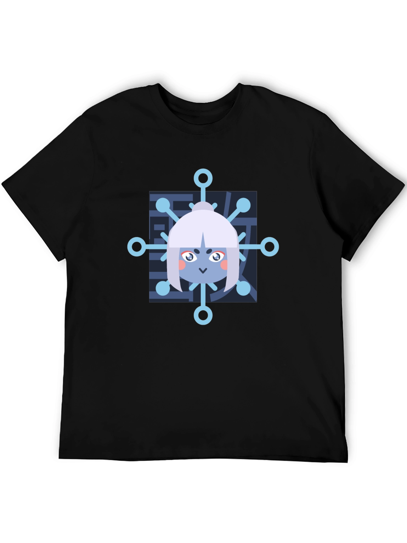 Anime Snowflake Graphic T-Shirt