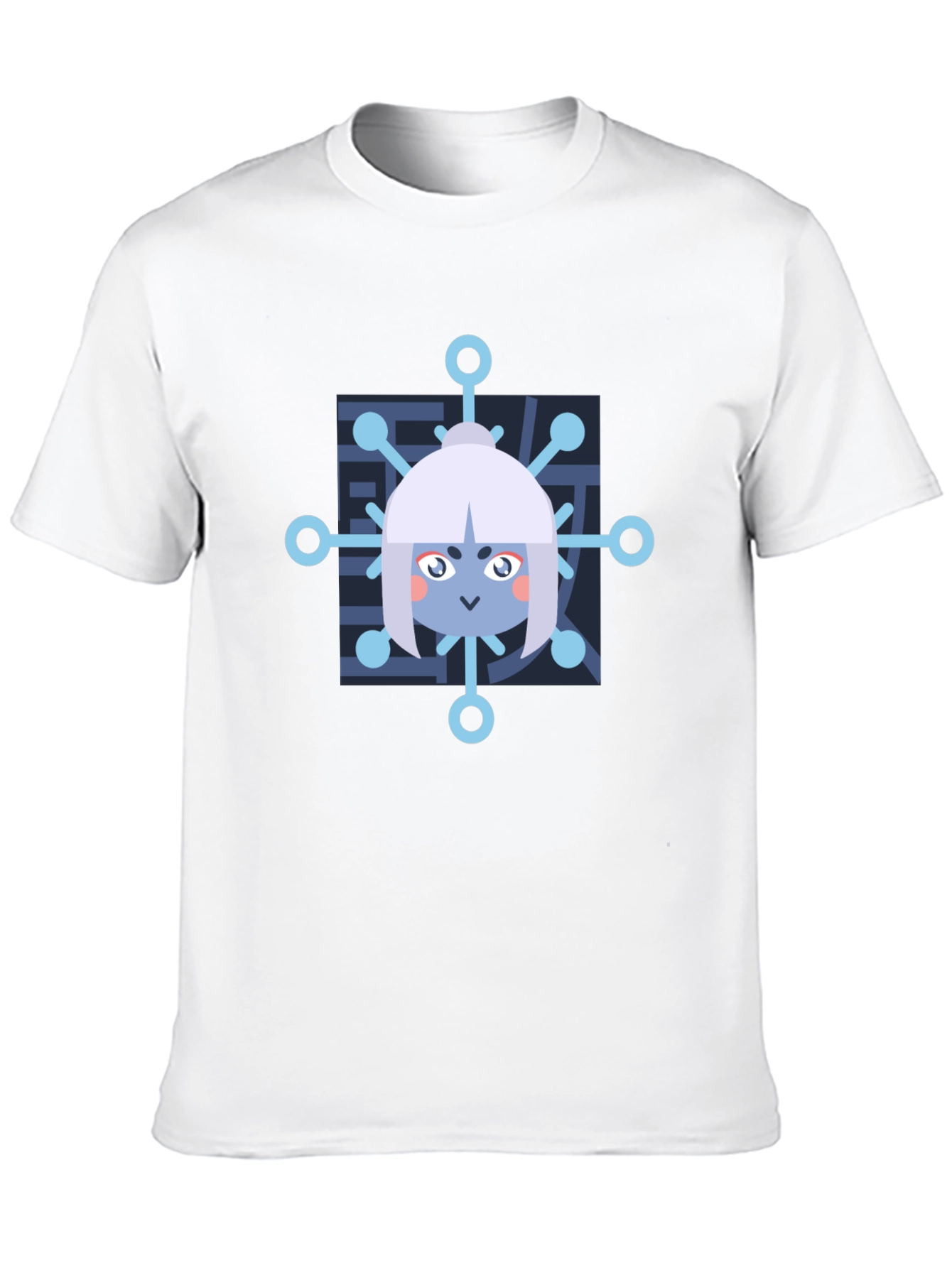 Anime Snowflake Graphic T-Shirt