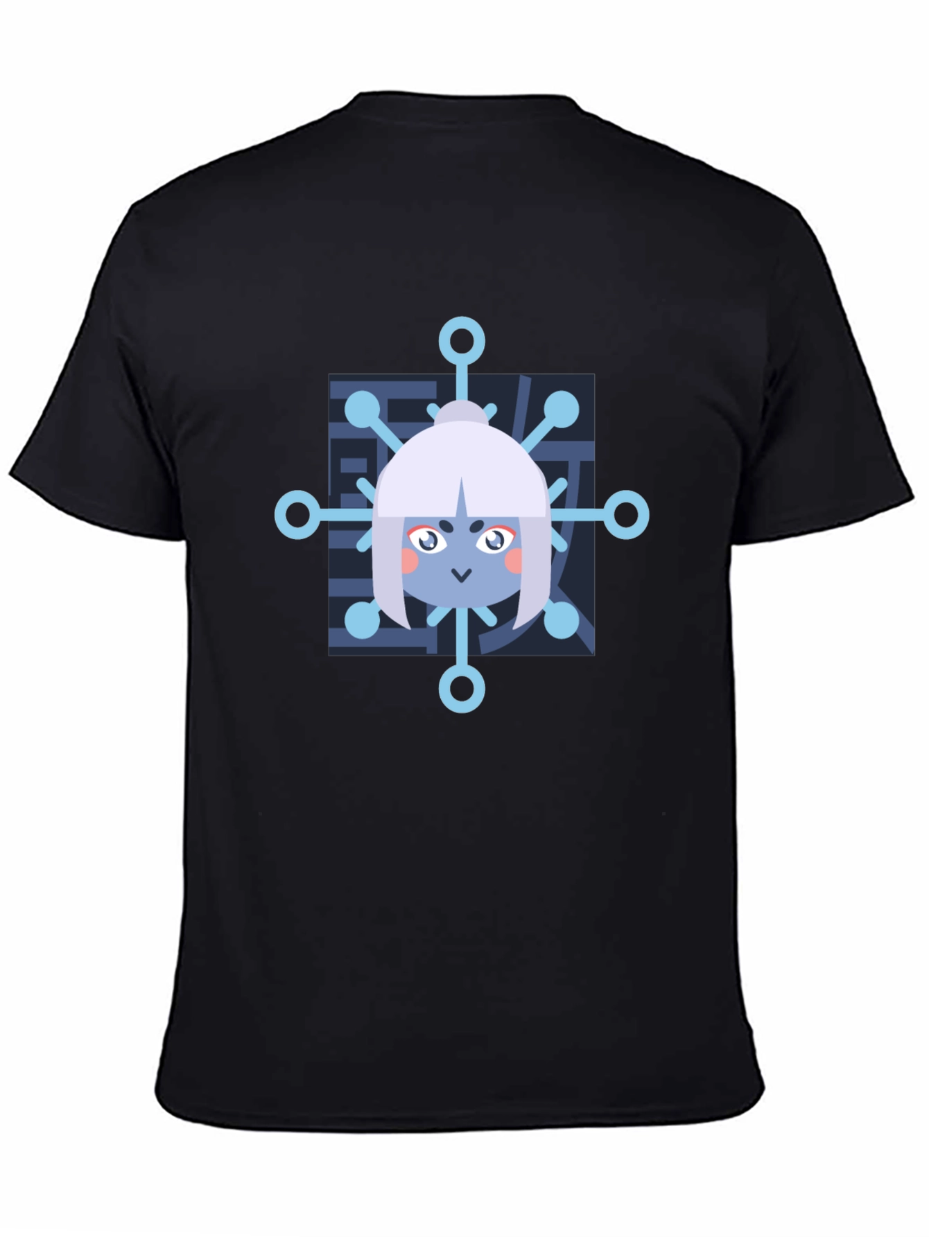 Anime Snowflake Graphic T-Shirt