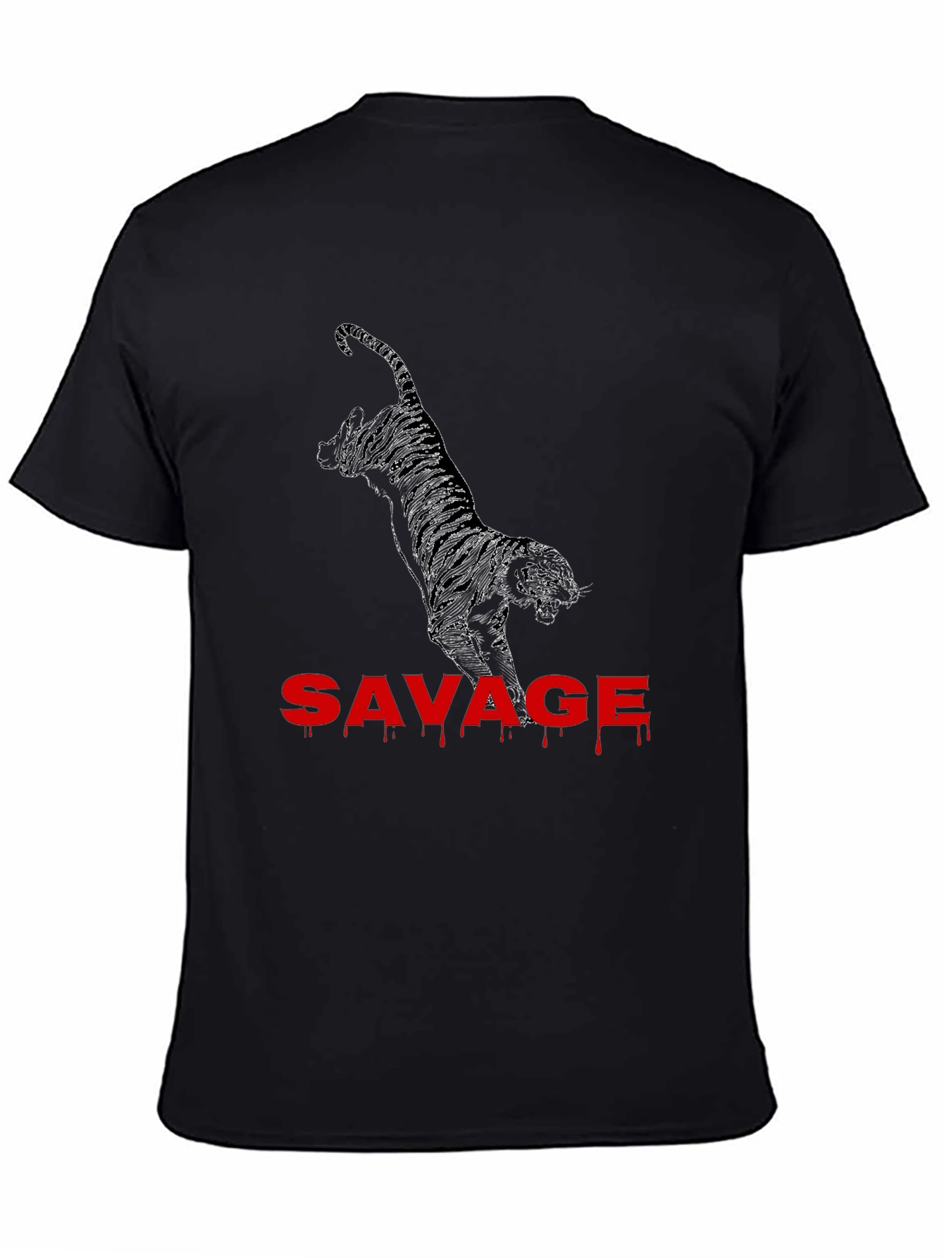 Savage Tiger Graphic Tee