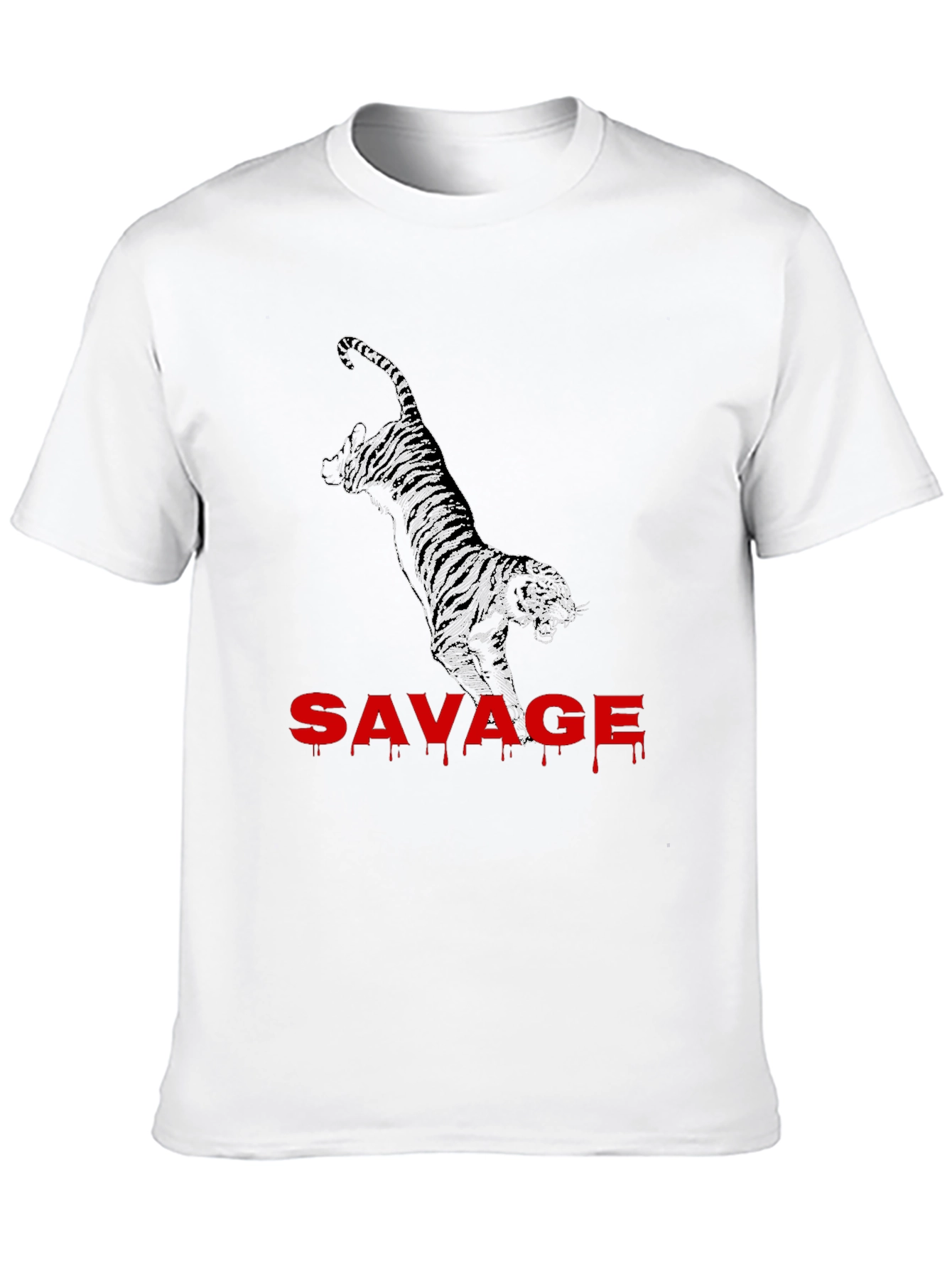 Savage Tiger Graphic Tee