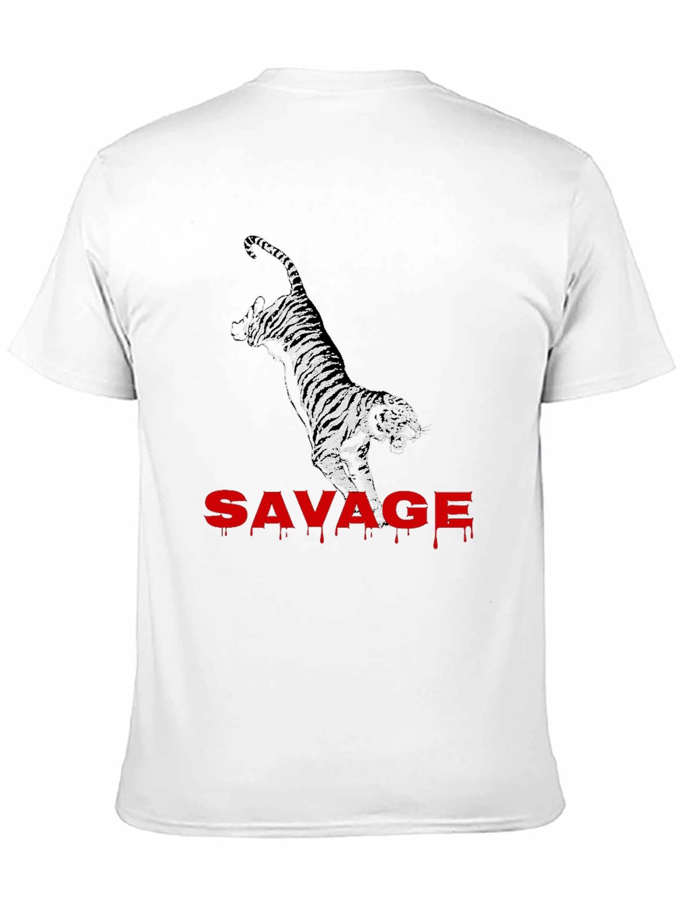 Savage Tiger Graphic Tee