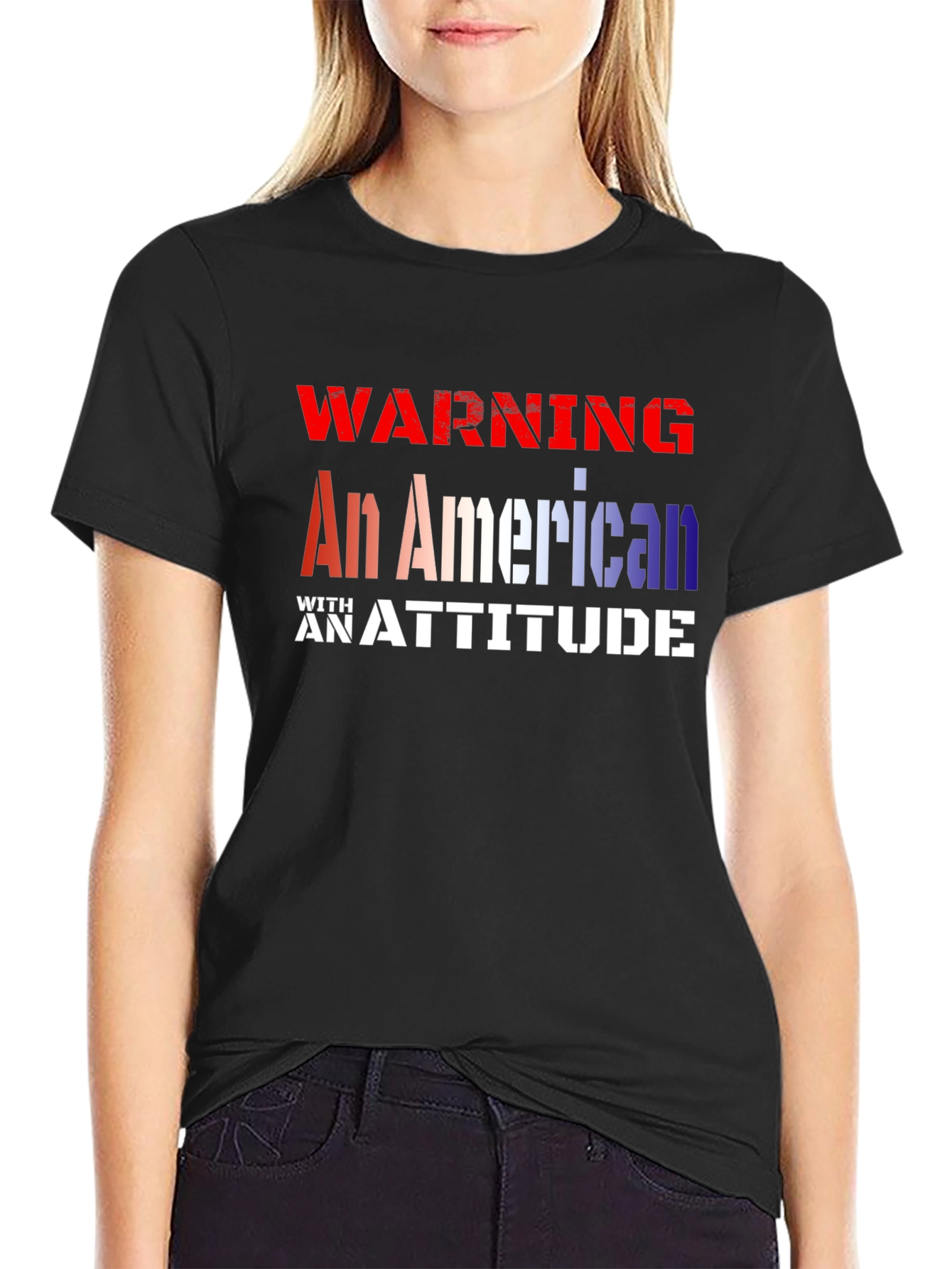 American Attitude Graphic T-Shirt