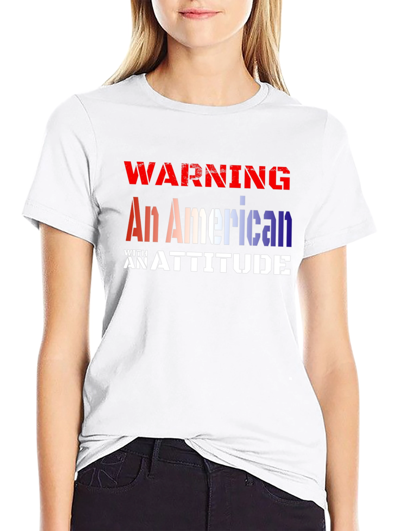 American Attitude Graphic T-Shirt