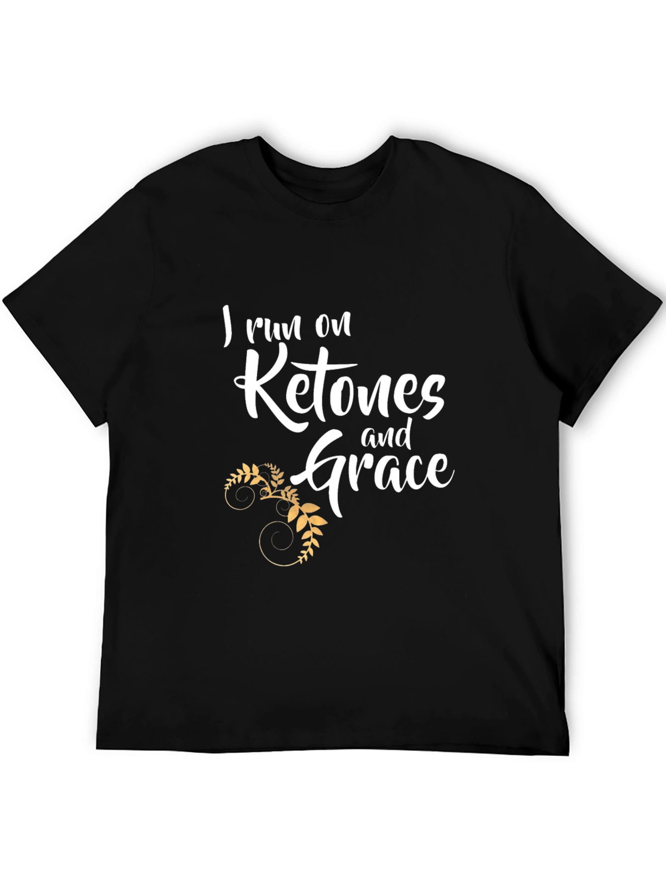 Ketones and Grace Black Graphic Tee