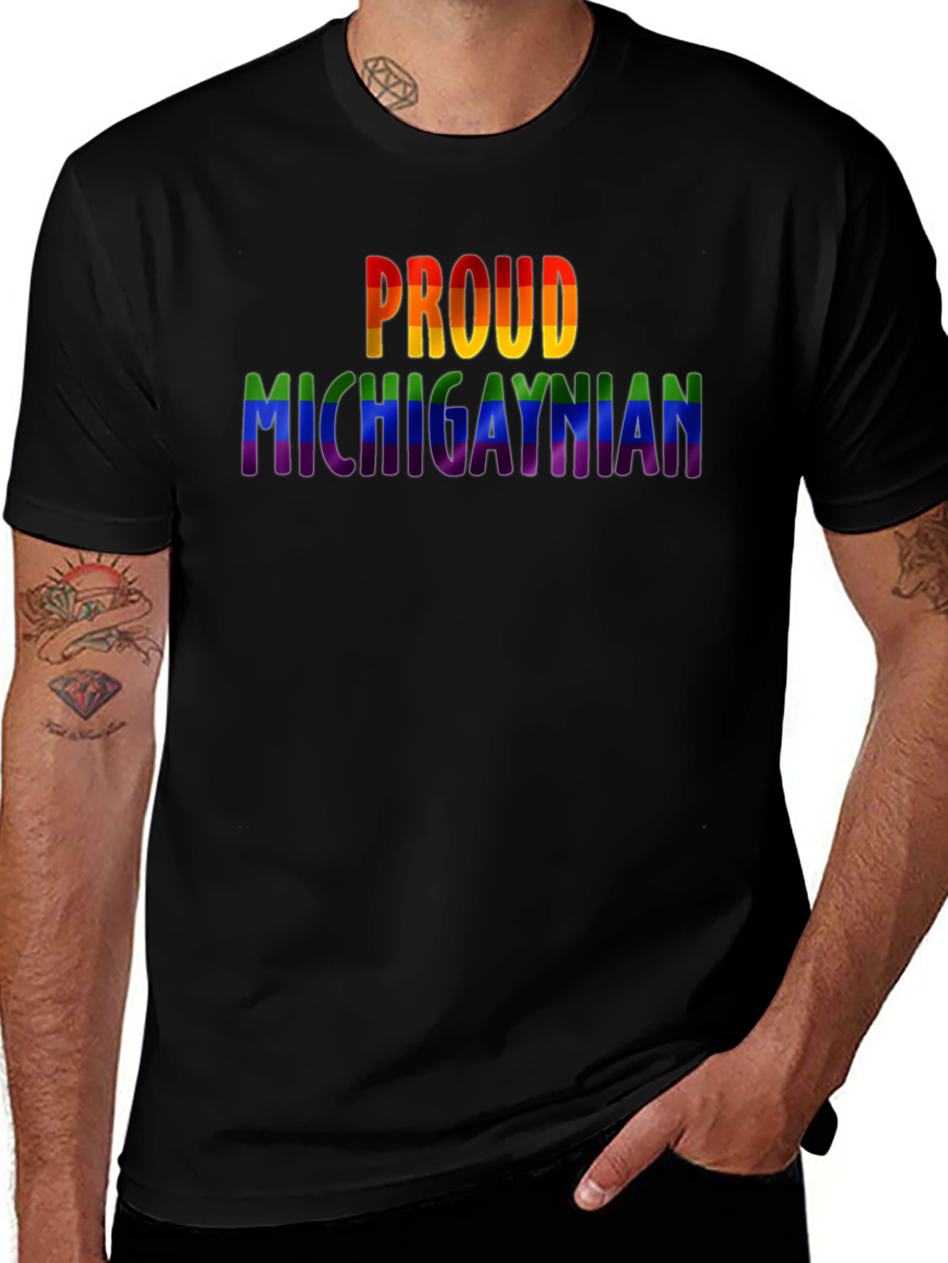 Proud Michigaynian Pride T-Shirt