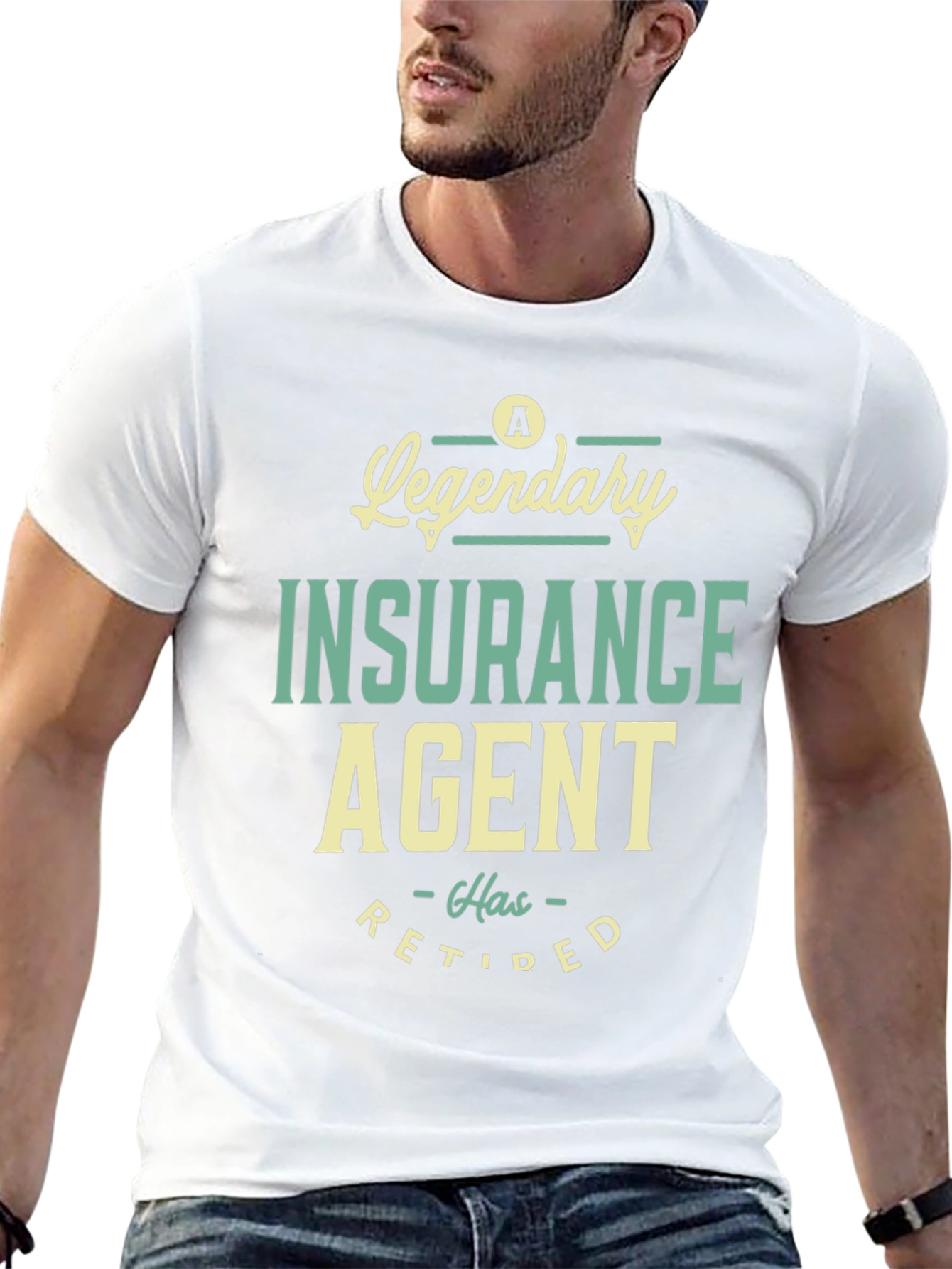 Retired Insurance Agent T-Shirt: Legendary Edition