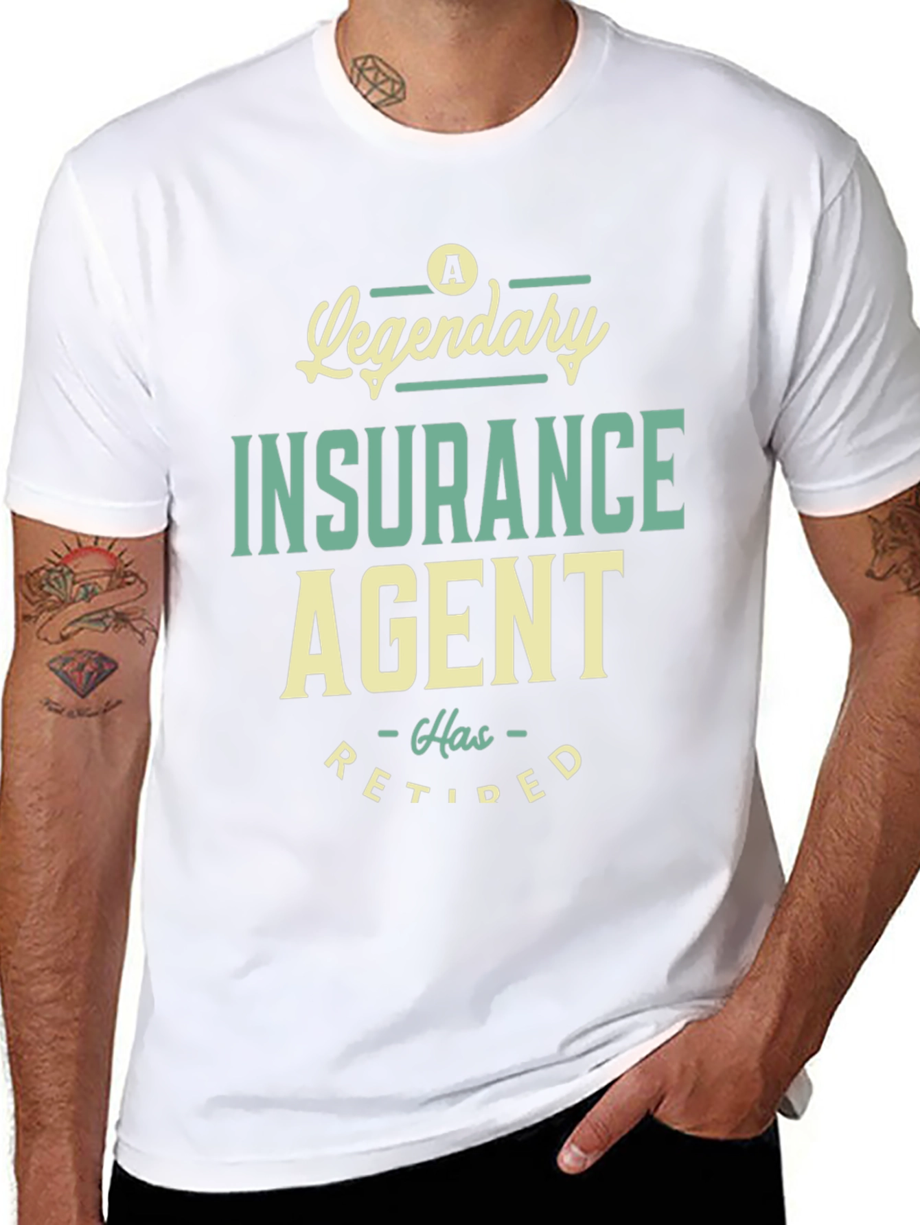 Retired Insurance Agent T-Shirt: Legendary Edition