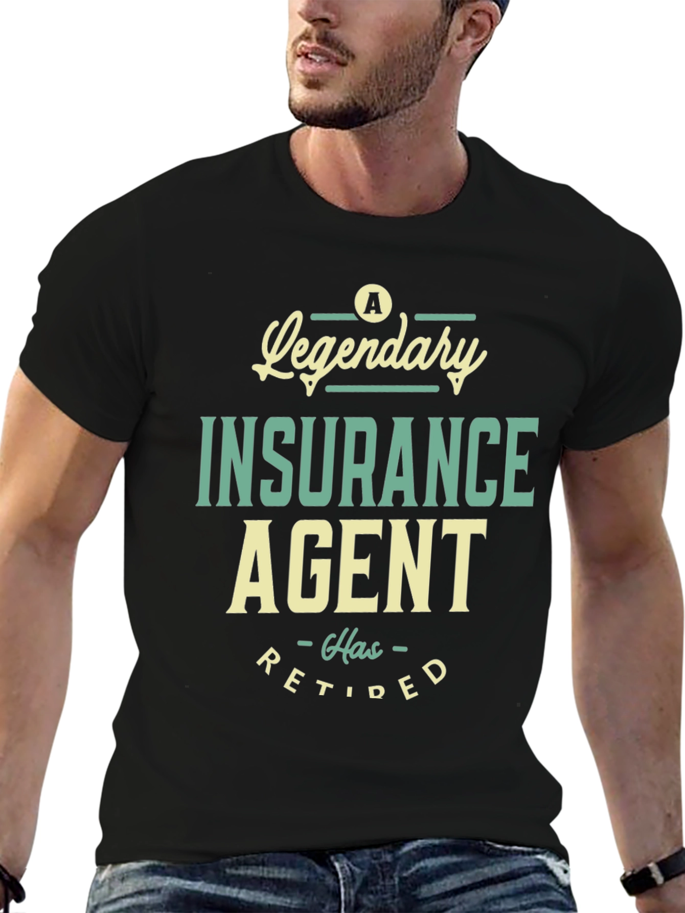 Retired Insurance Agent T-Shirt: Legendary Edition