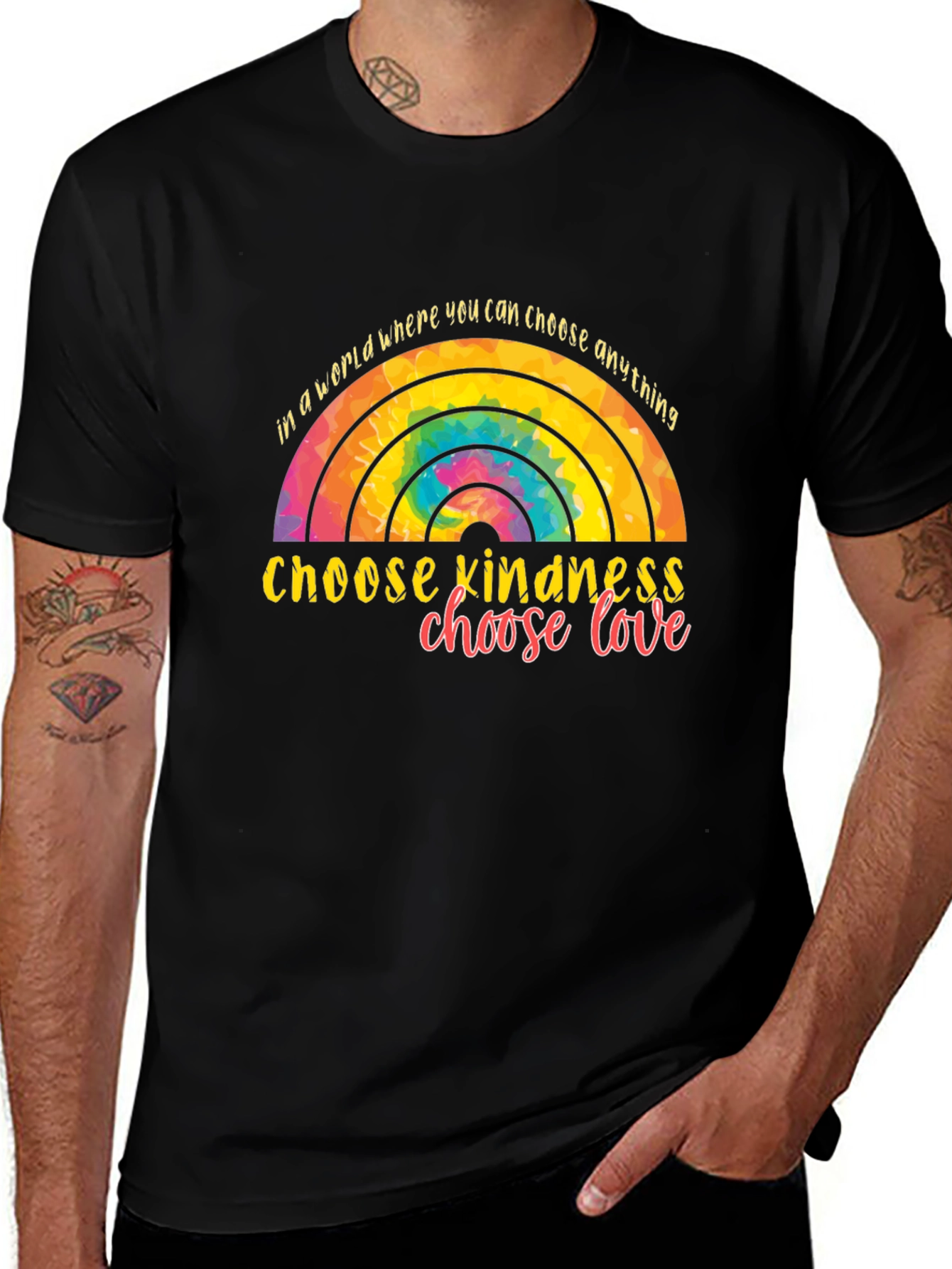 Choose Kindness Love Graphic Tee