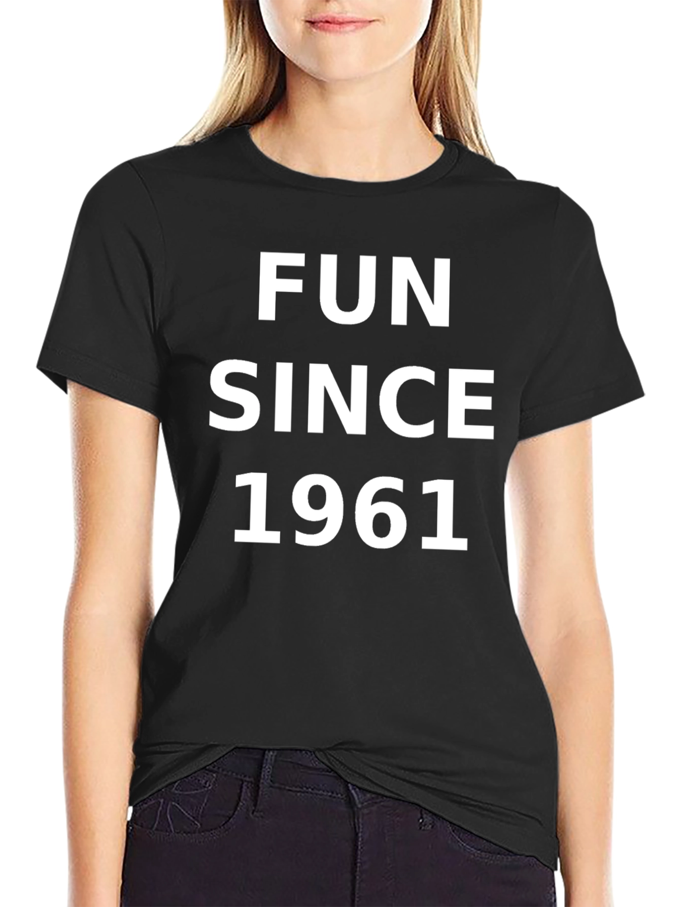 Fun Since 1961 Graphic Tee - Black